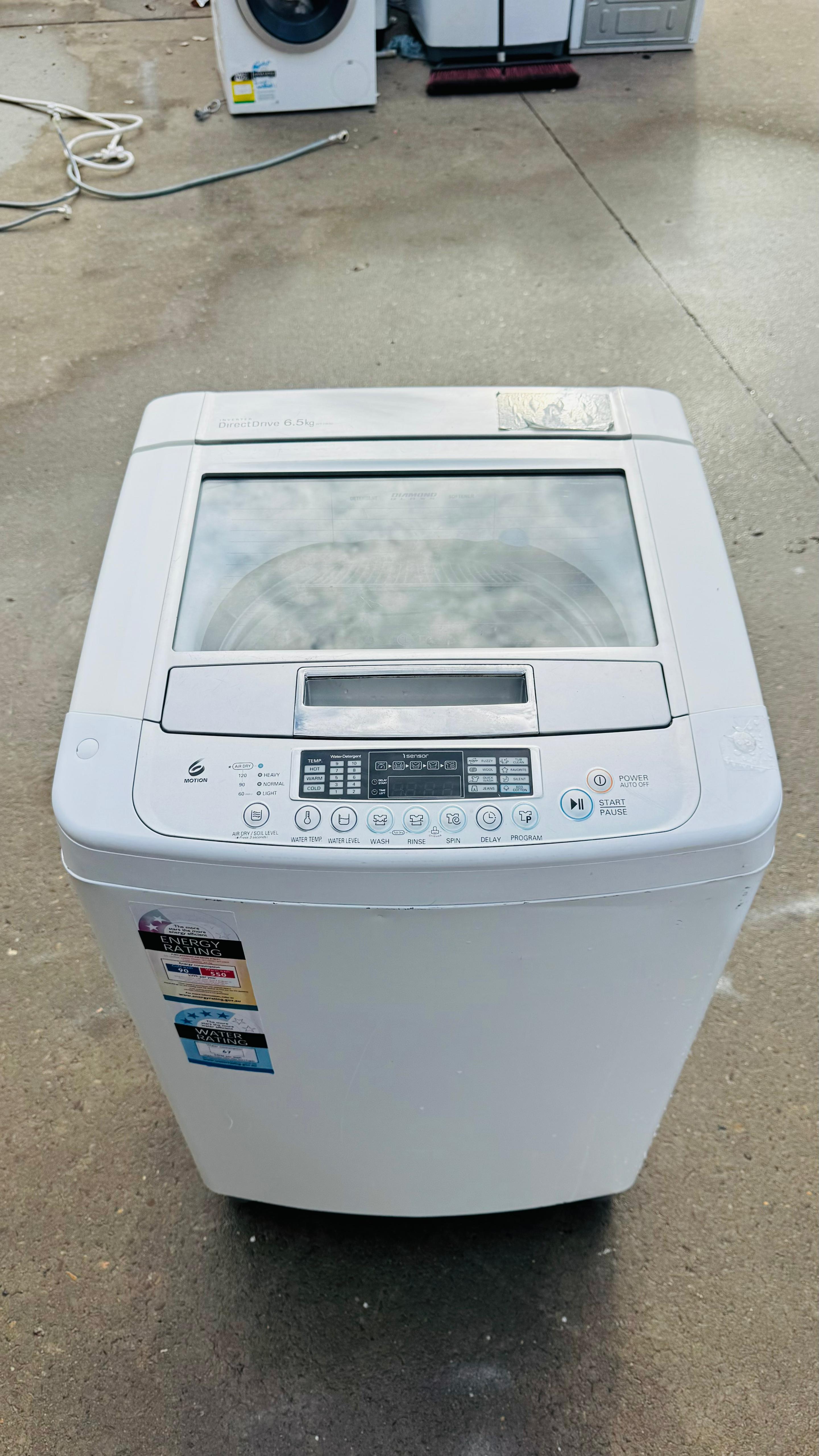 LG 6.5 KGS TOP LOADER WASHING MACHINE