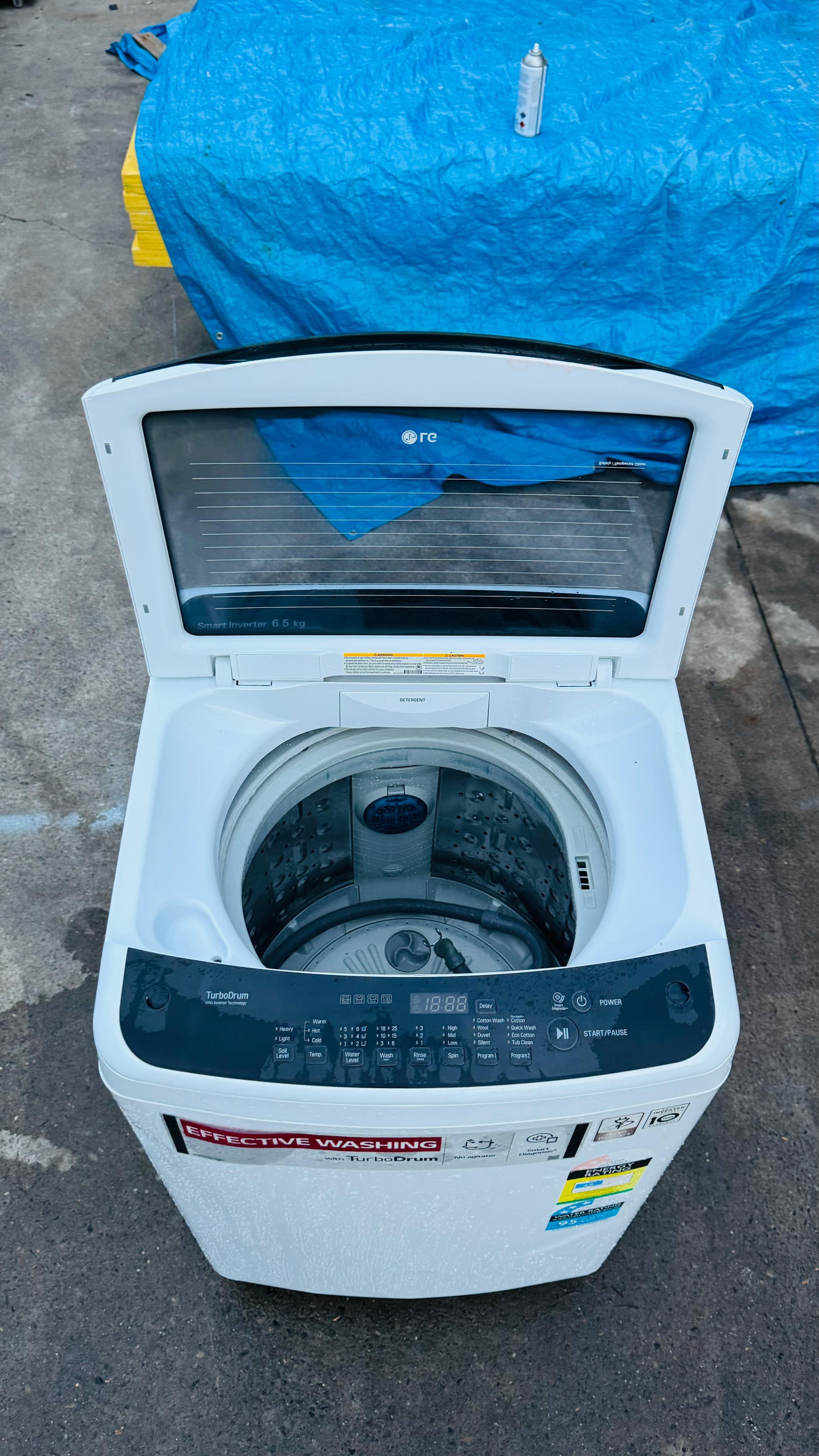LG 6.5KGS TOP LOADER WASHING MACHINE