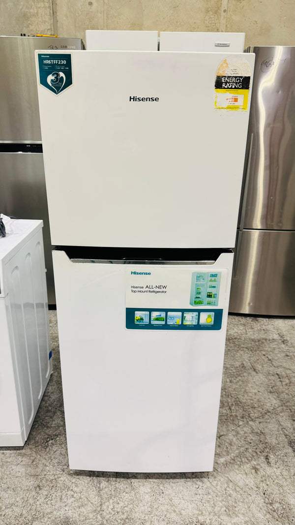 HISENSE 230 LITRES FRIDGE FREEZER