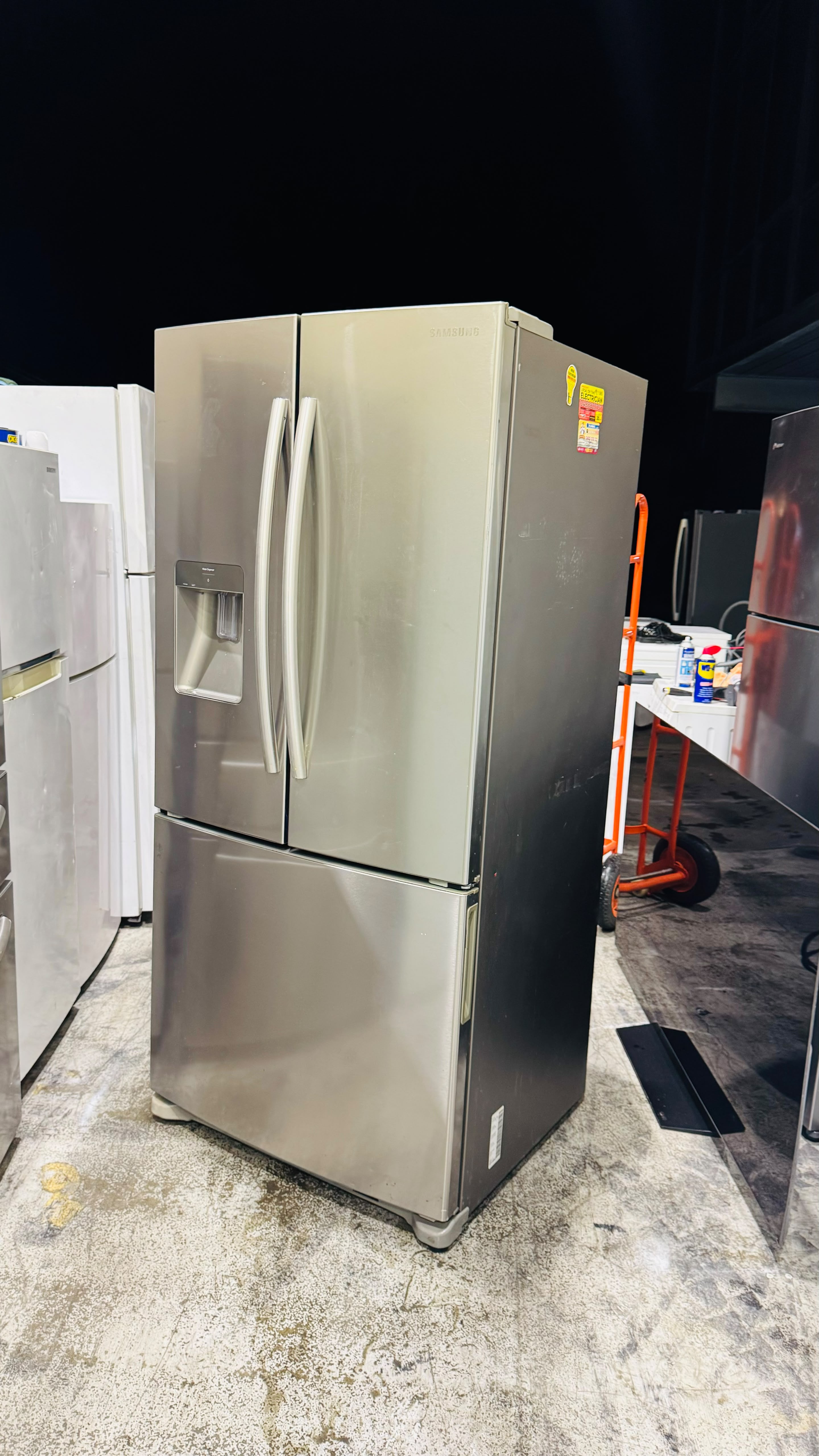 SAMSUNG FRENCH DOOR 533 FRIDGE FREEZER