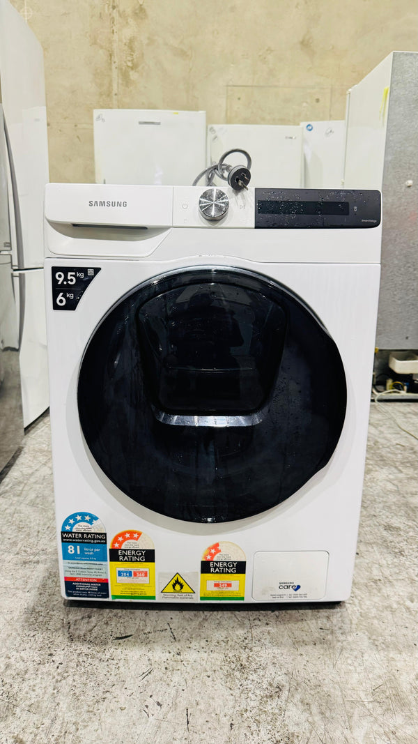 SAMSUNG 9.5KGS FRONT LOADER WASHING MACHINE
