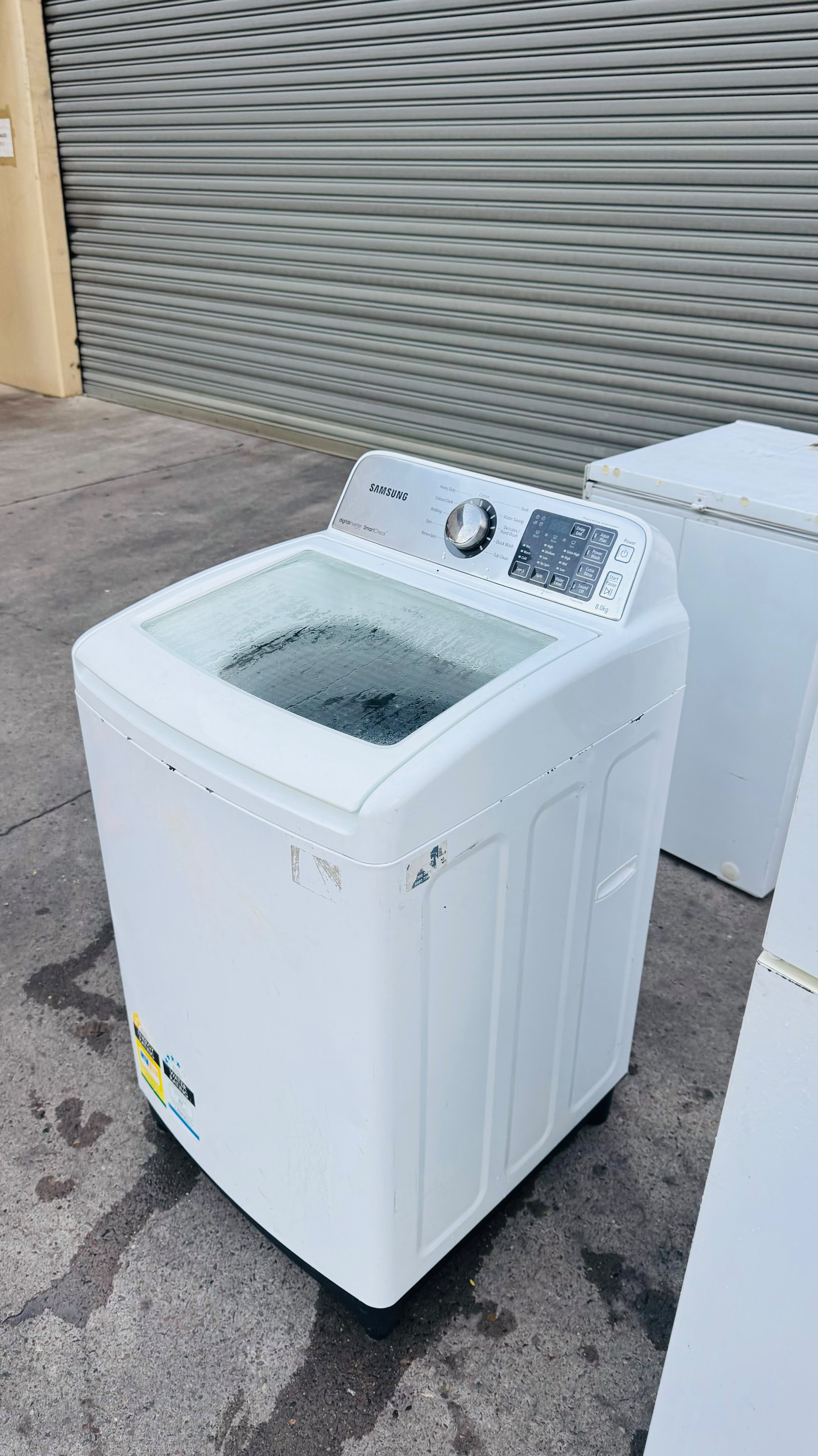 SAMSUNG 8KGS TOP LOADER WASHING MACHINE
