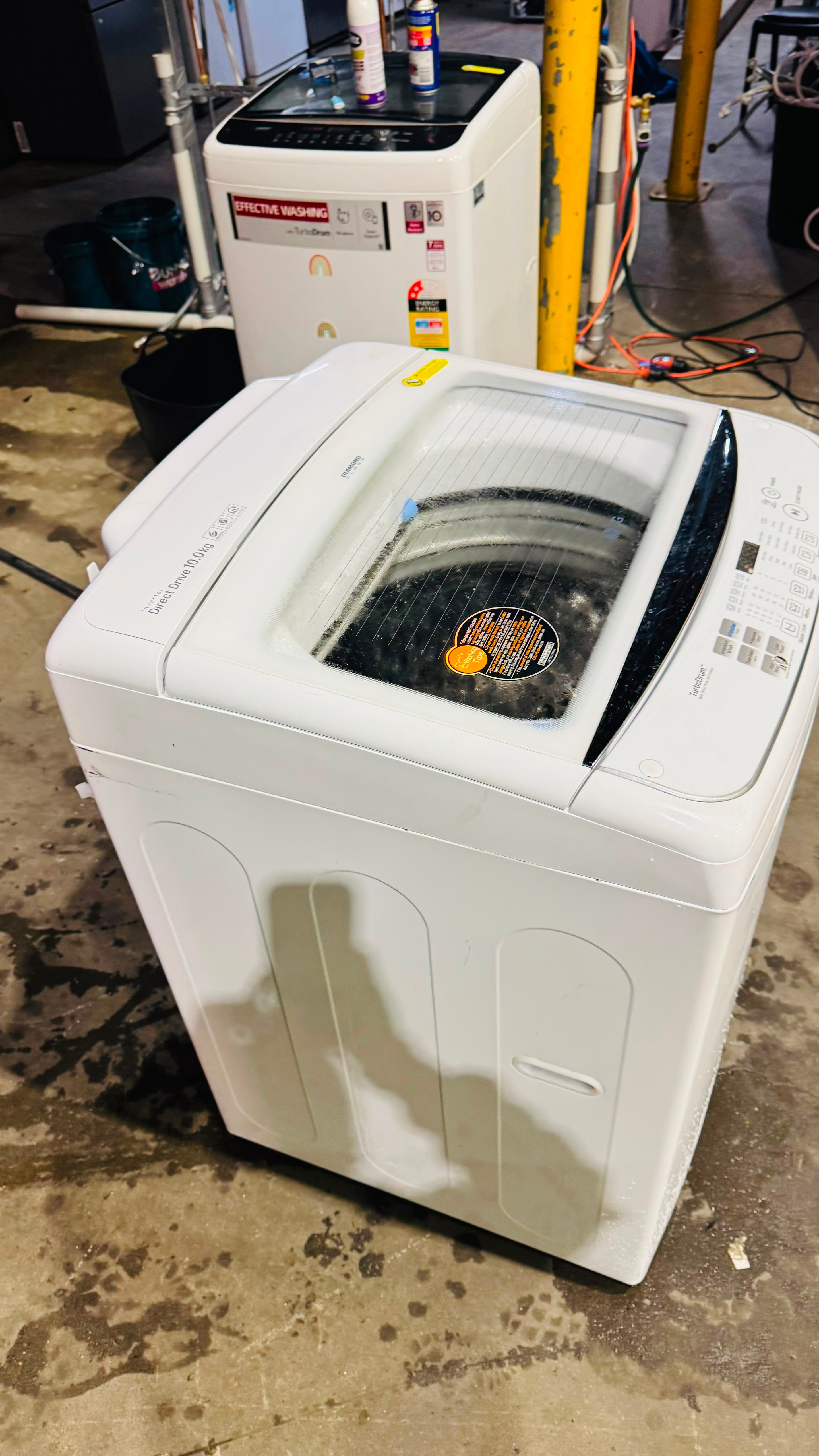 LG 10KGS TOP LOADER WASHING MACHINE