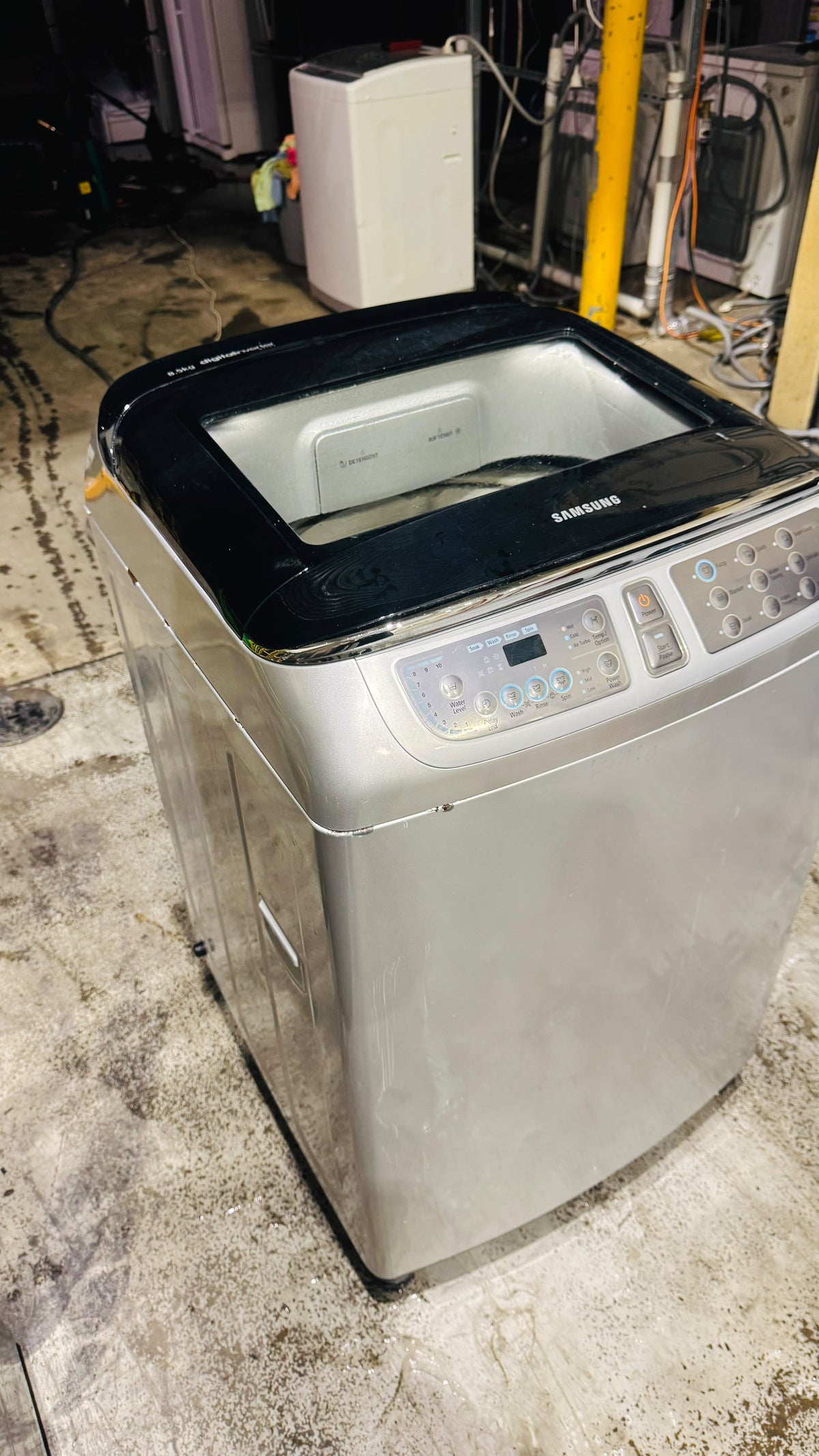 SAMSUNG 8.5KGS TOP LOADER WASHING MACHINE