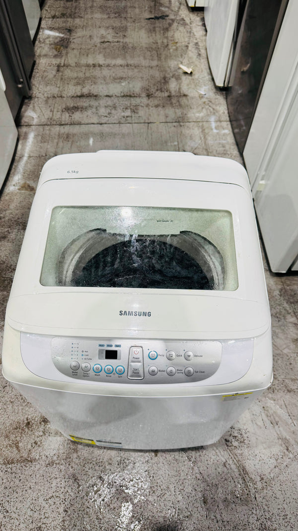 SAMSUNG 6.5KGS TOP LOADER WASHING MACHINE