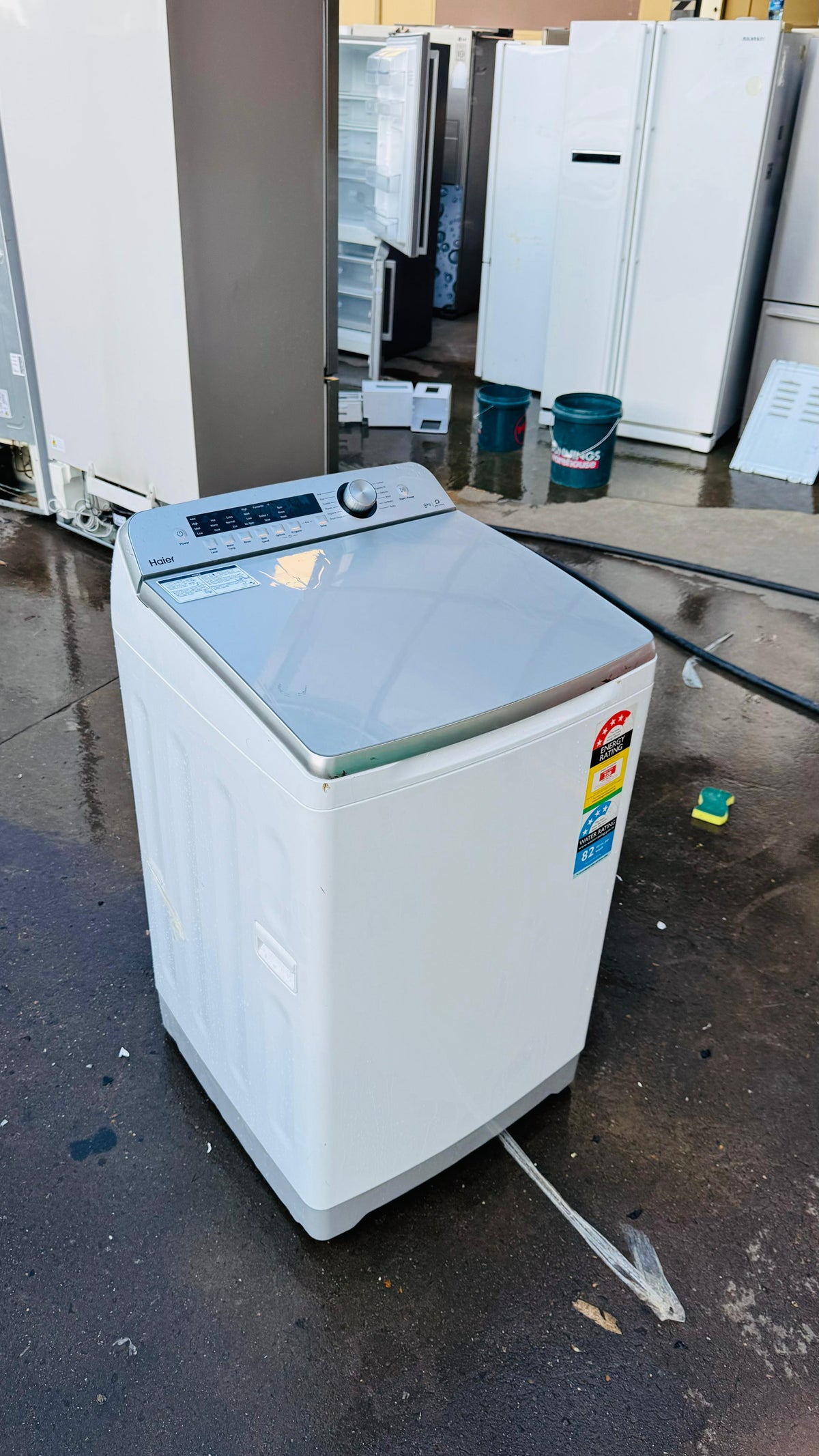 HAIER 8KGS TOP LOADER WASHING MACHINE