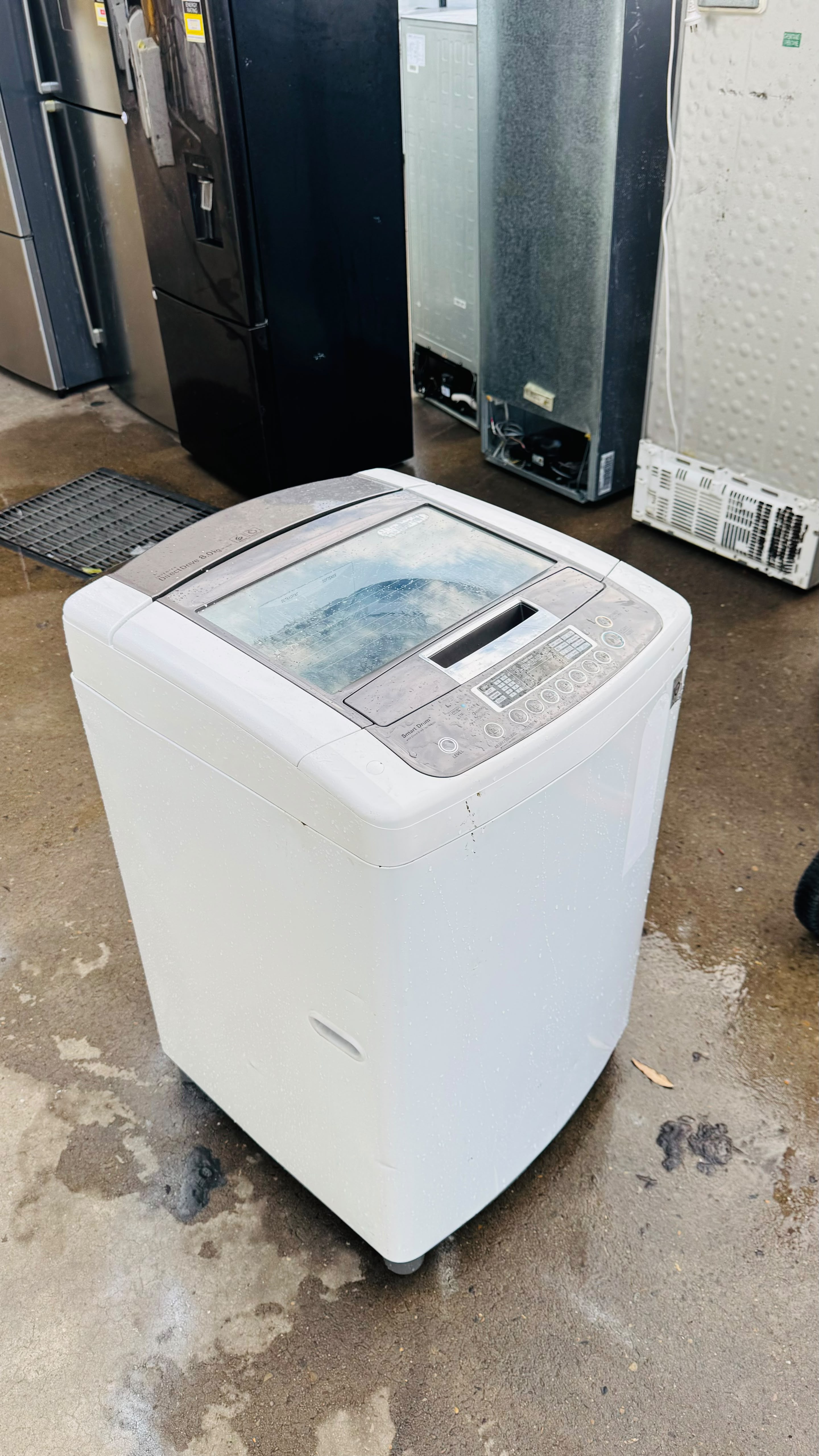 LG 8KGS TOP LOADER WASHING MACHINE