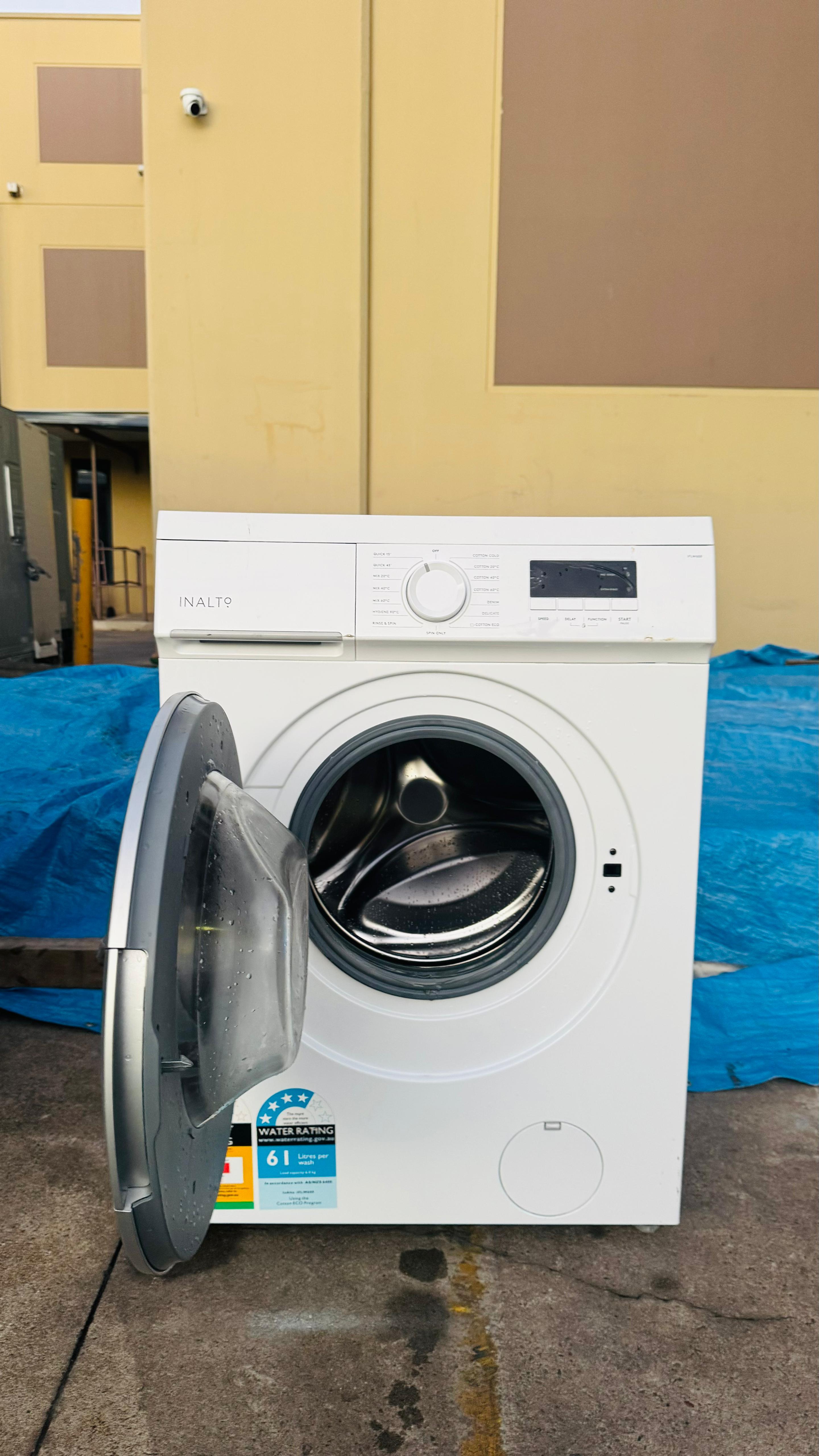 INALTO 6KGS FRONT LOADER WASHING MACHINE