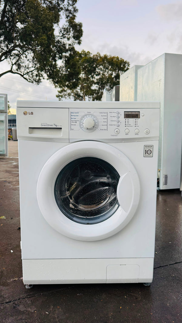 LG 7KGS FRONT LOADER WASHING MACHINE