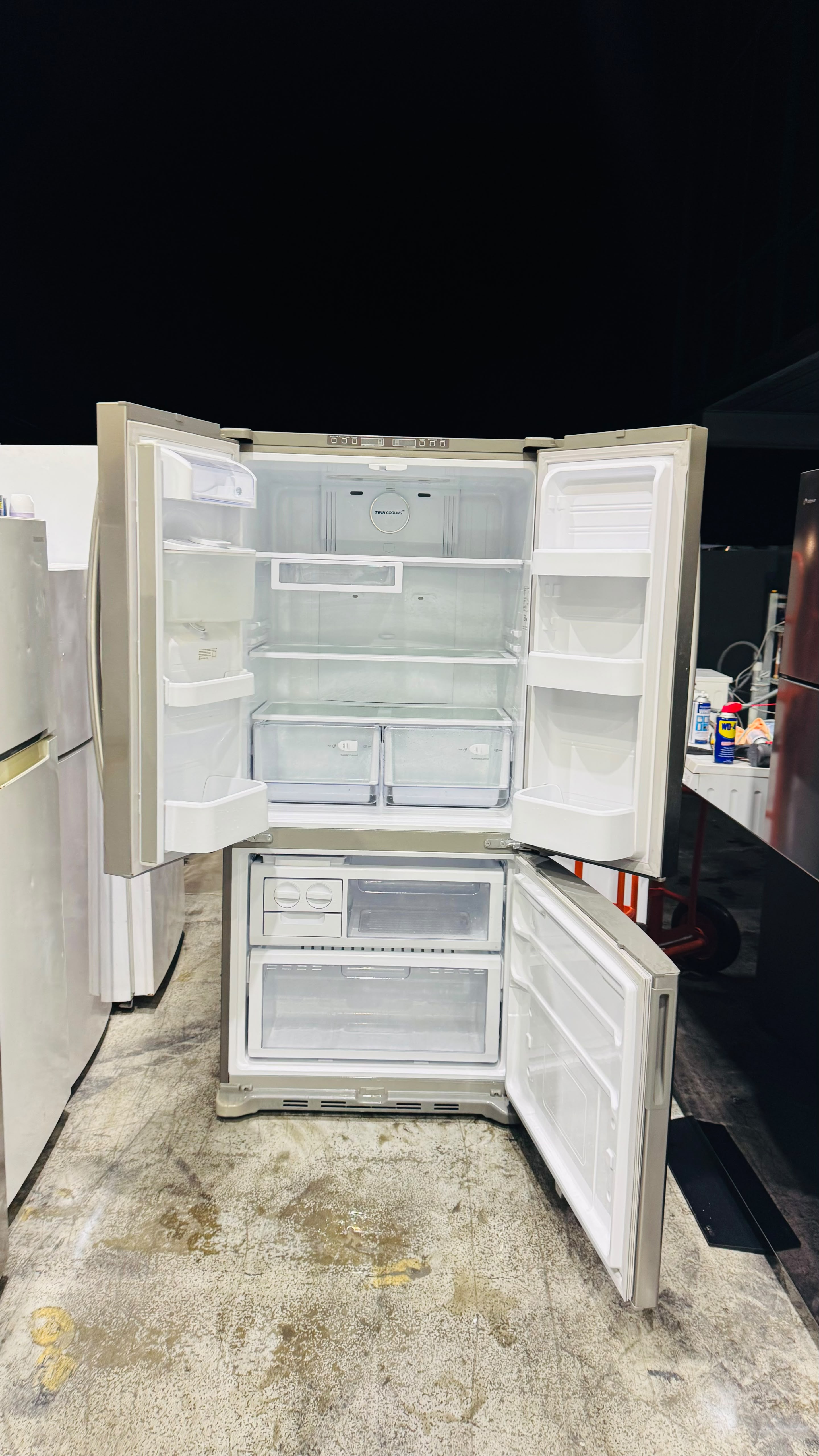 SAMSUNG FRENCH DOOR 533 FRIDGE FREEZER