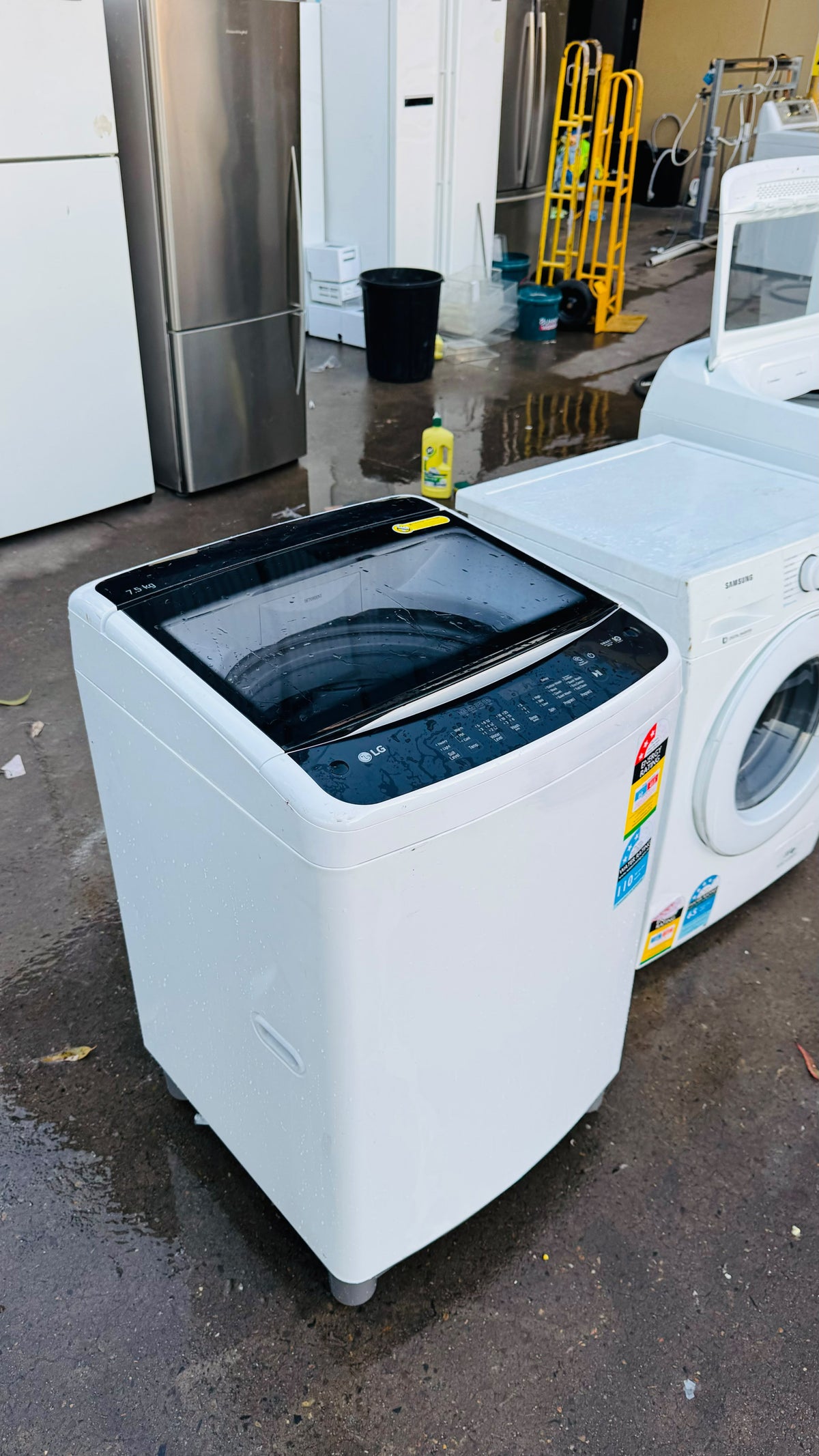LG 7.5KGS TOP LOADER WASHING MACHINE