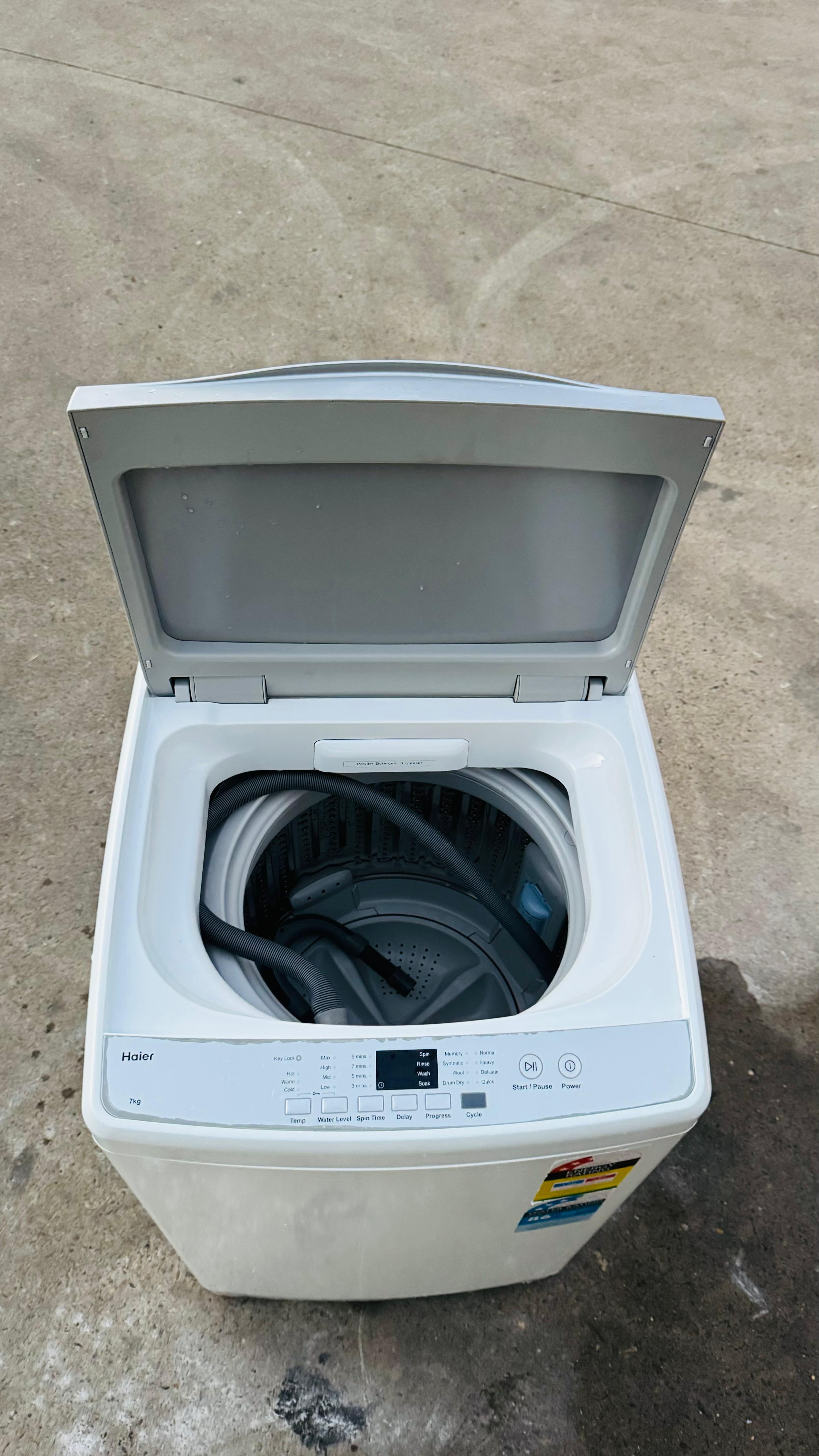 HAIER 7KGS TOP LOADER WASHING MACHINE