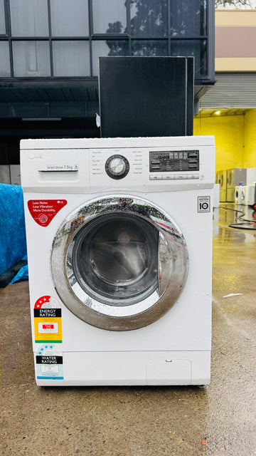 LG 7.5KGS FRONT LOADER WASHING MACHINE