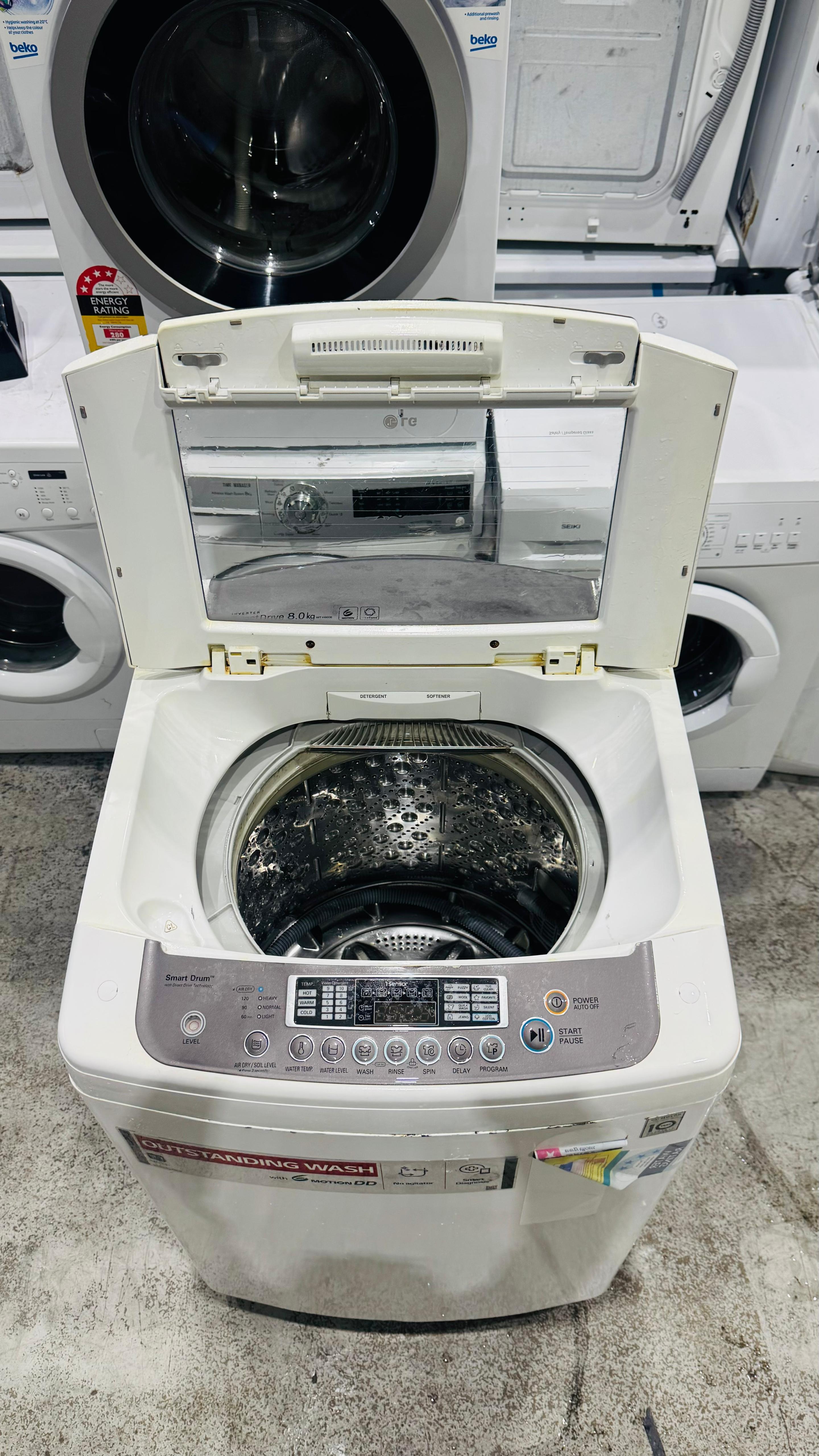 LG 8 KGS TOP LOADER WASHING MACHINE