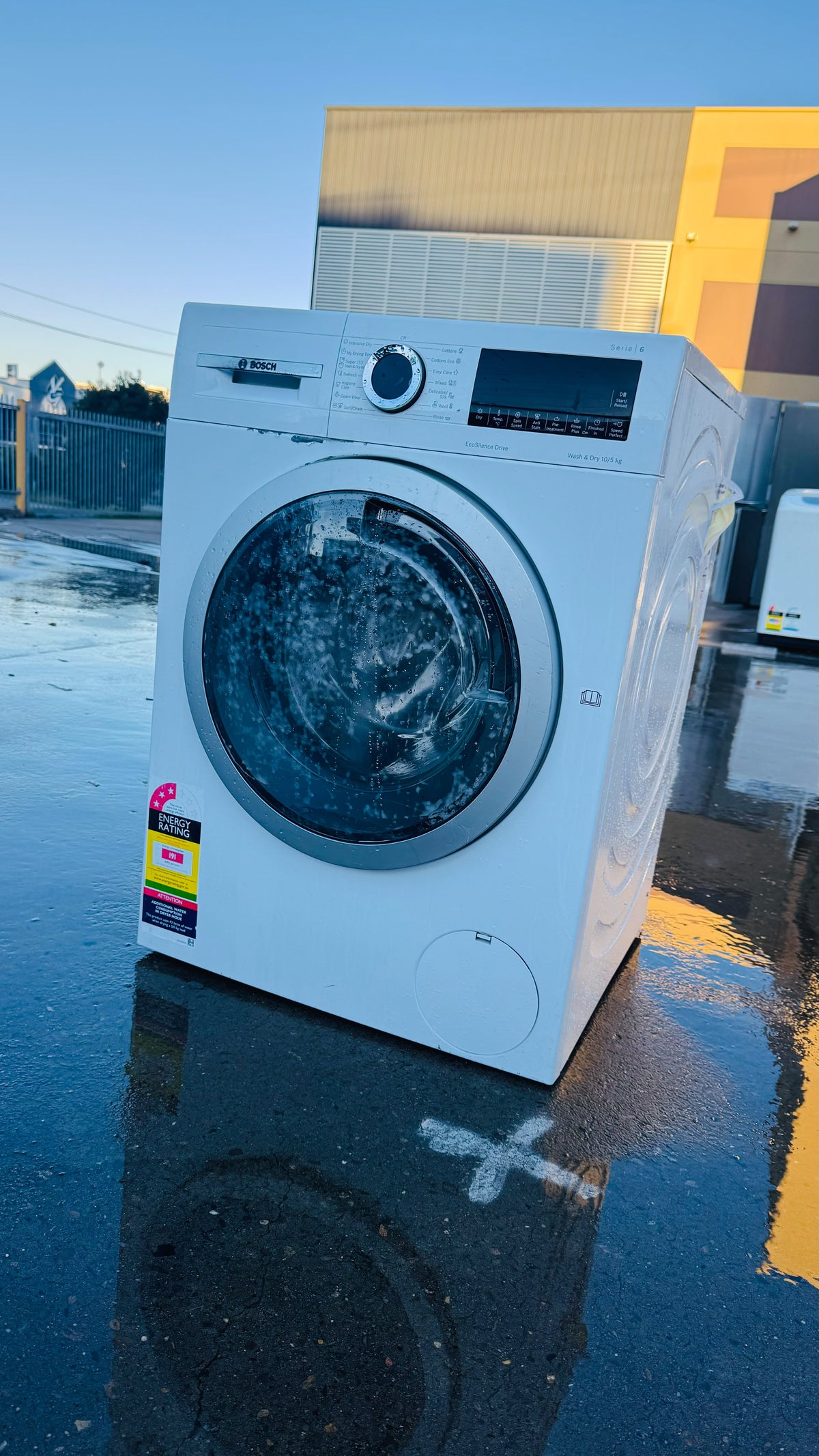 BOSCH 10KGS FRONT LOADER WASHING MACHINE