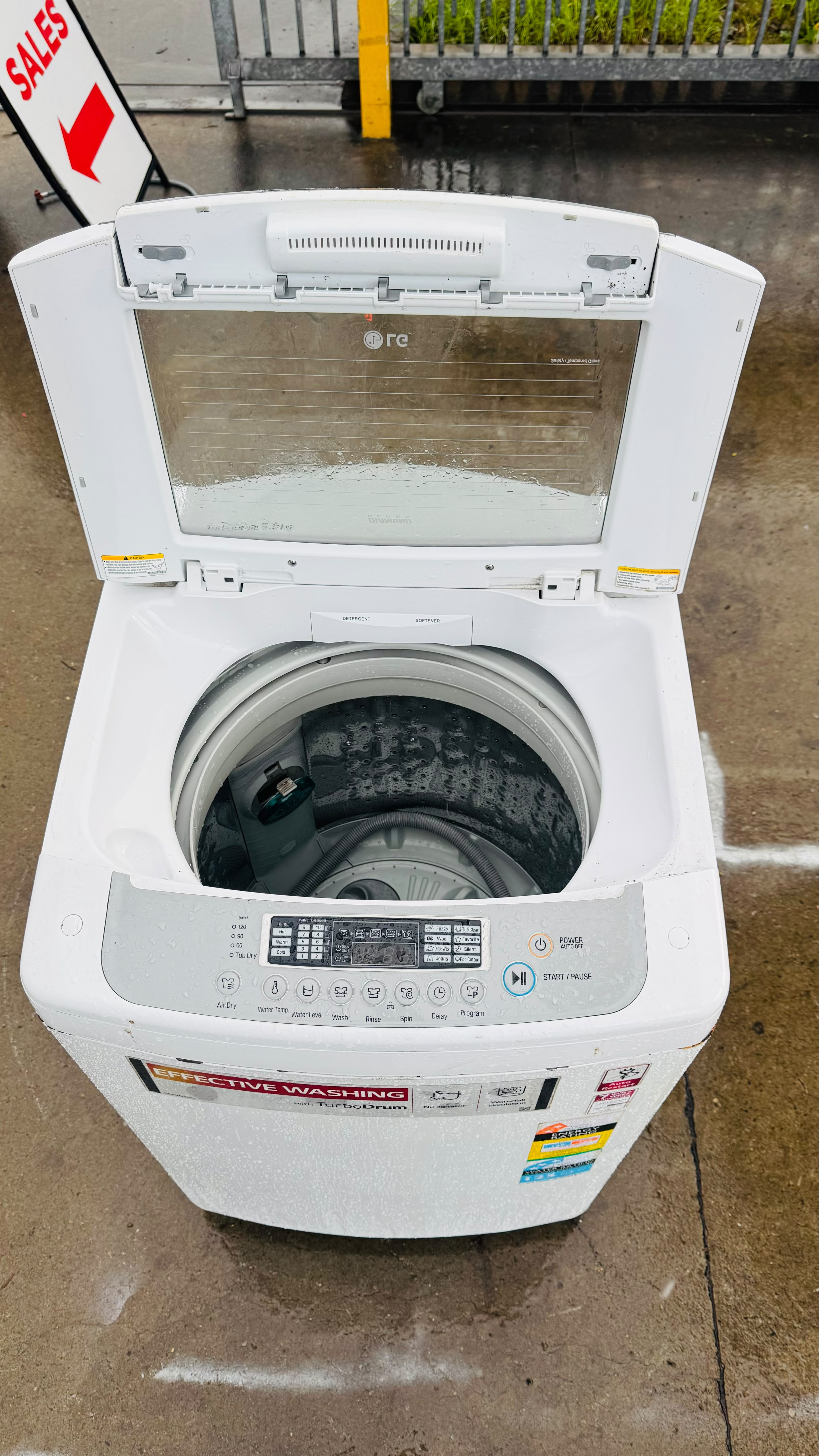 LG 8.5KGS TOP LOADER WASHING MACHINE