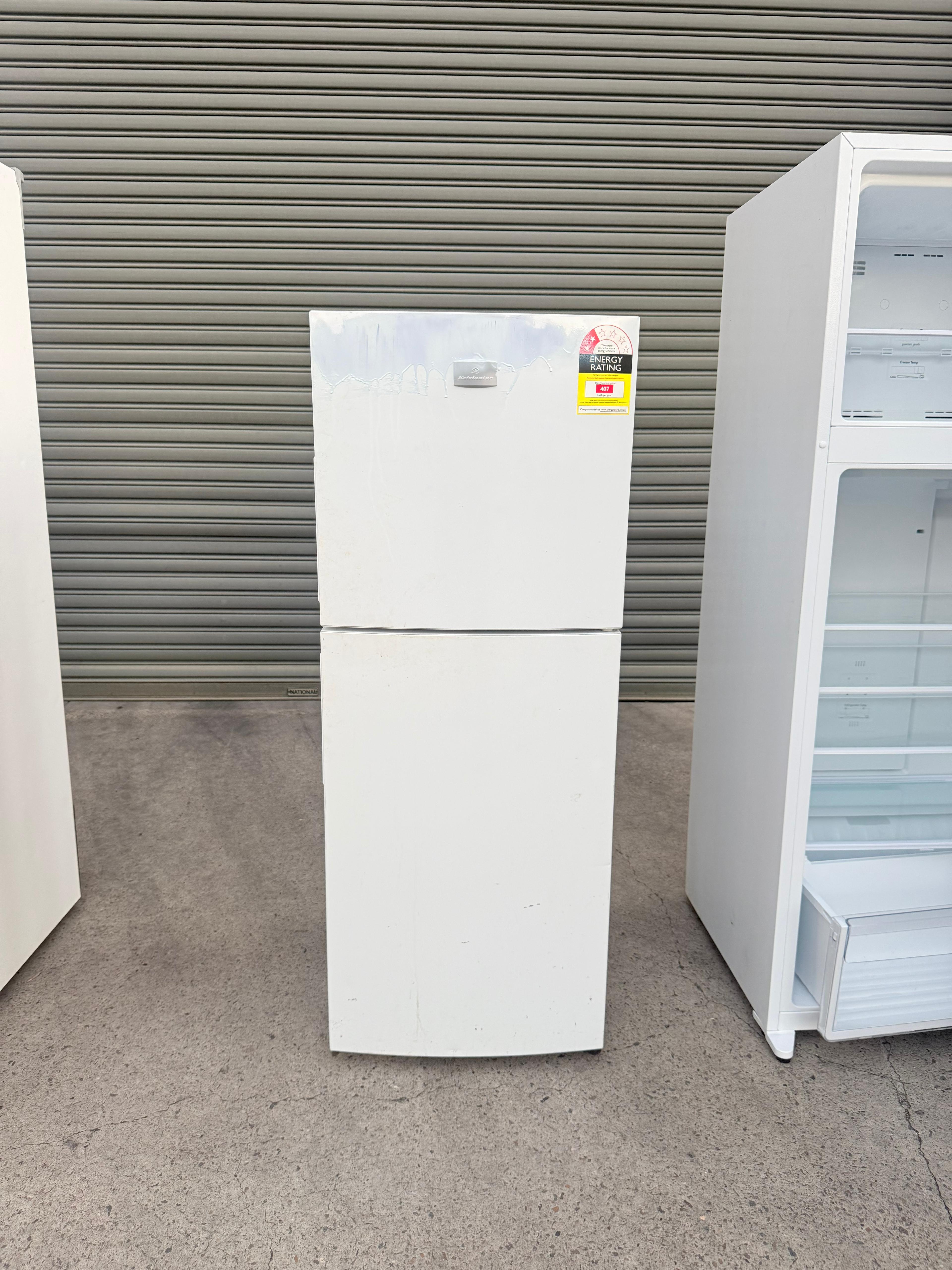 KELVINATOR 230 LITRES FRIDGE FREEZER