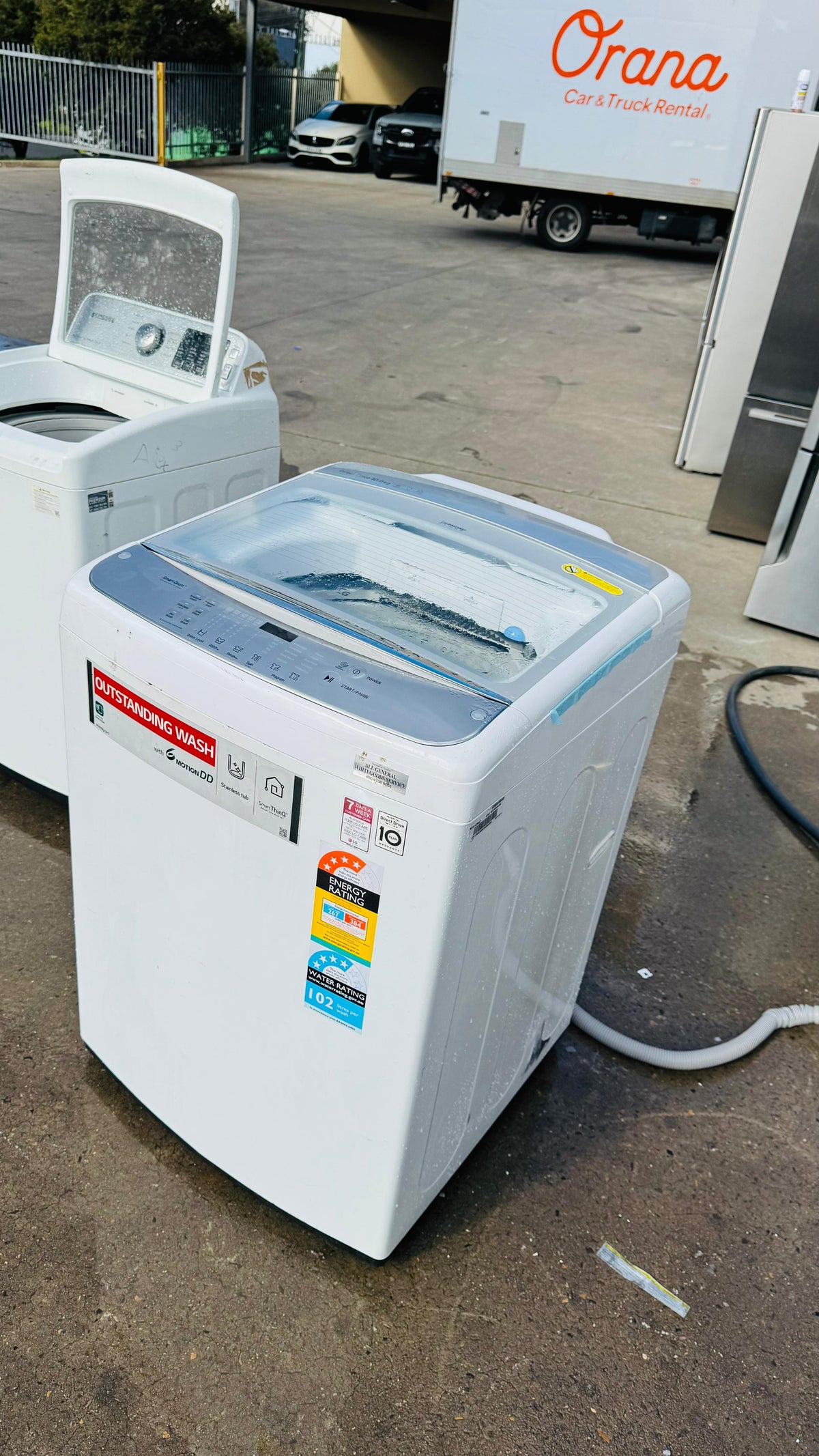 LG 10KGS TOP LOADER WASHING MACHINE