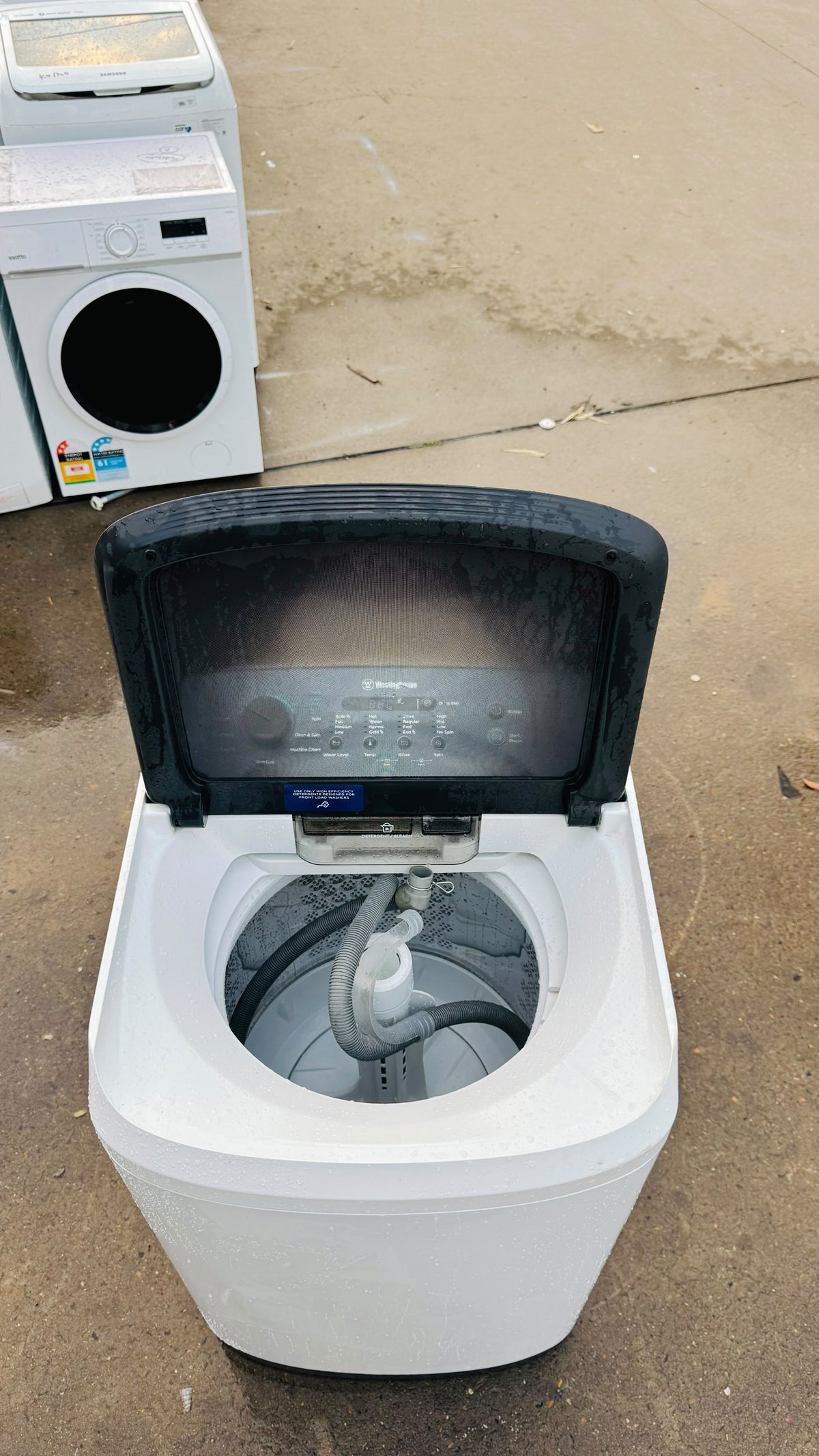 WESTINGHOUSE 7KGS TOP LOADER WASHING MACHINE