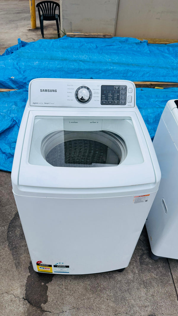 SAMSUNG 8KGS TOP LOADER WASHING MACHINE
