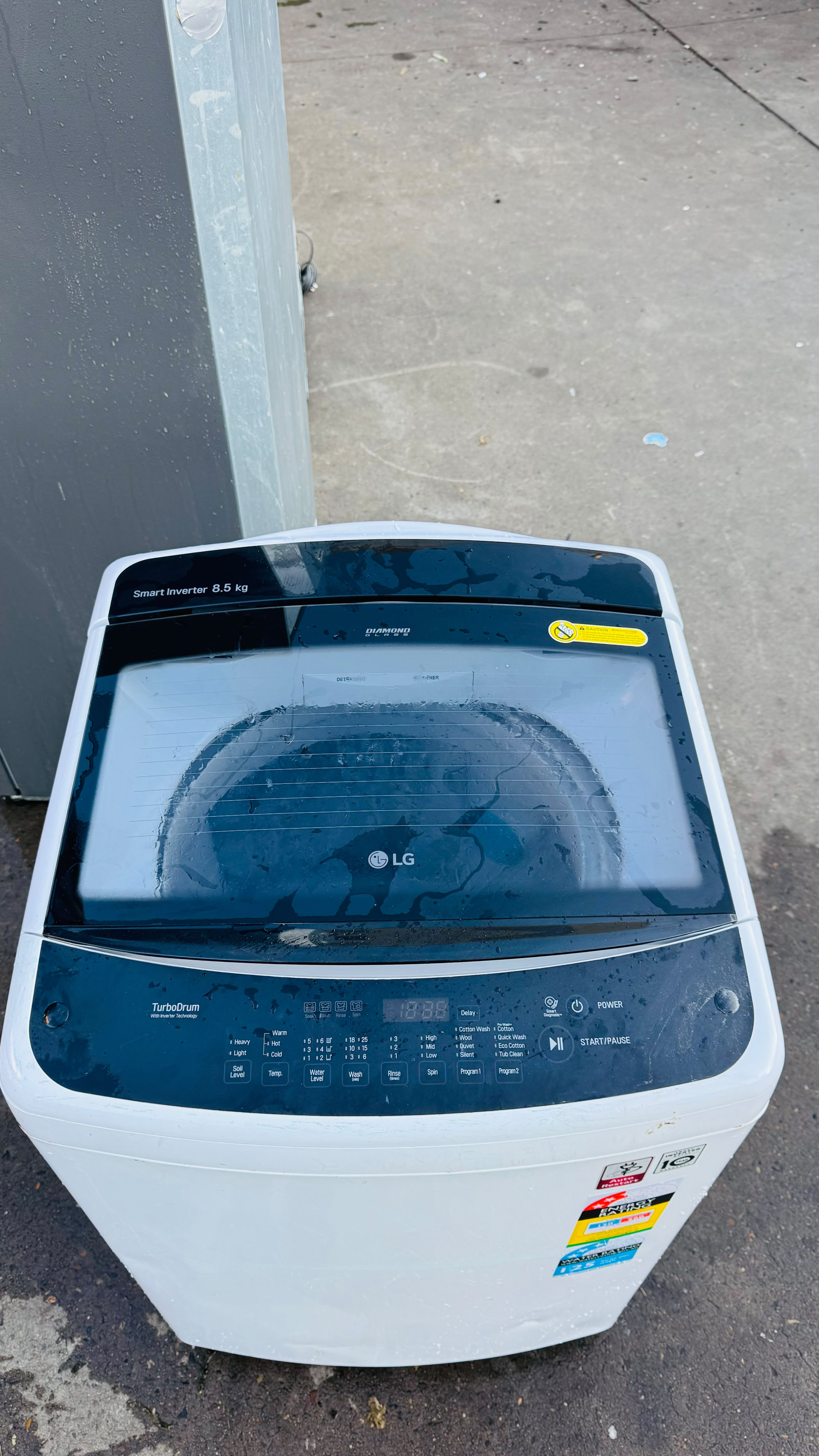 LG 8.5KGS TOP LOADER WASHING MACHINE