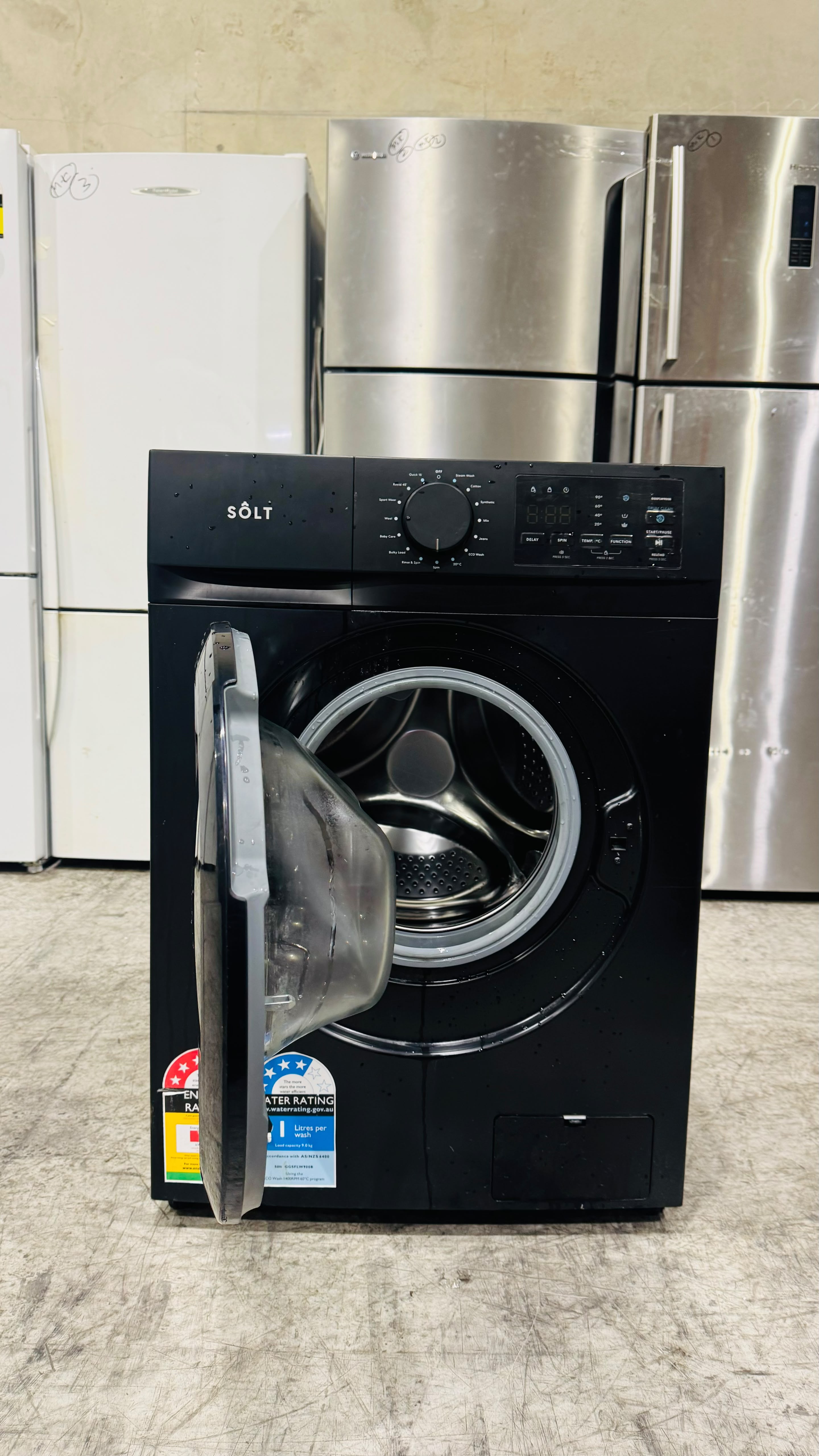 SOLT 9KGS FRONT LOADER WASHING MACHINE