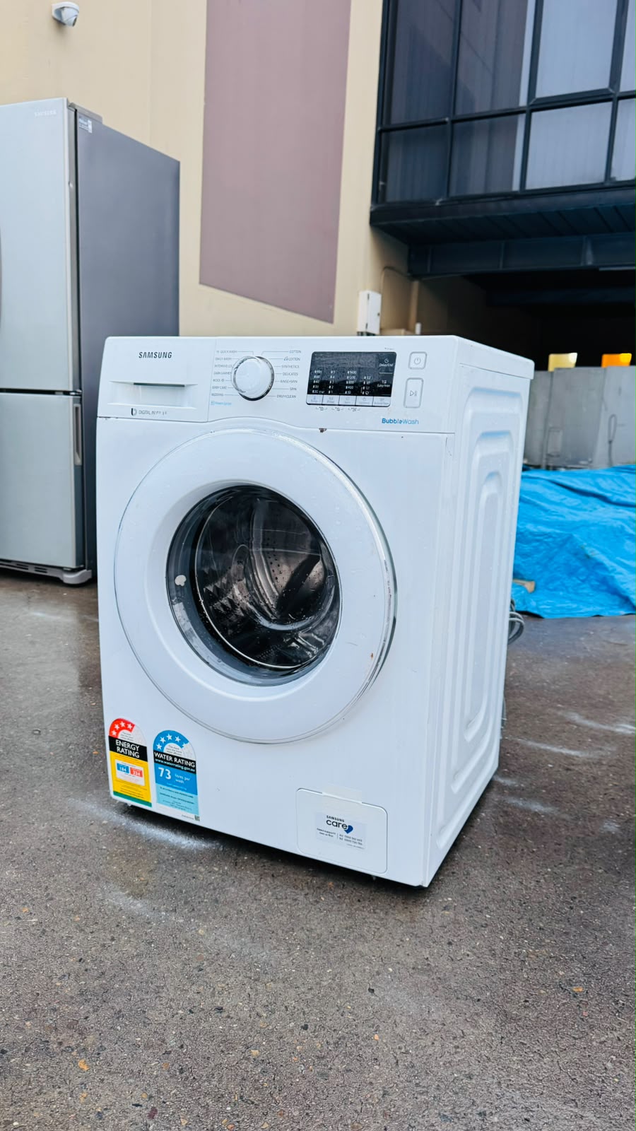 SAMSUNG 8.5KGS FRONT LOADER WASHING MACHINE