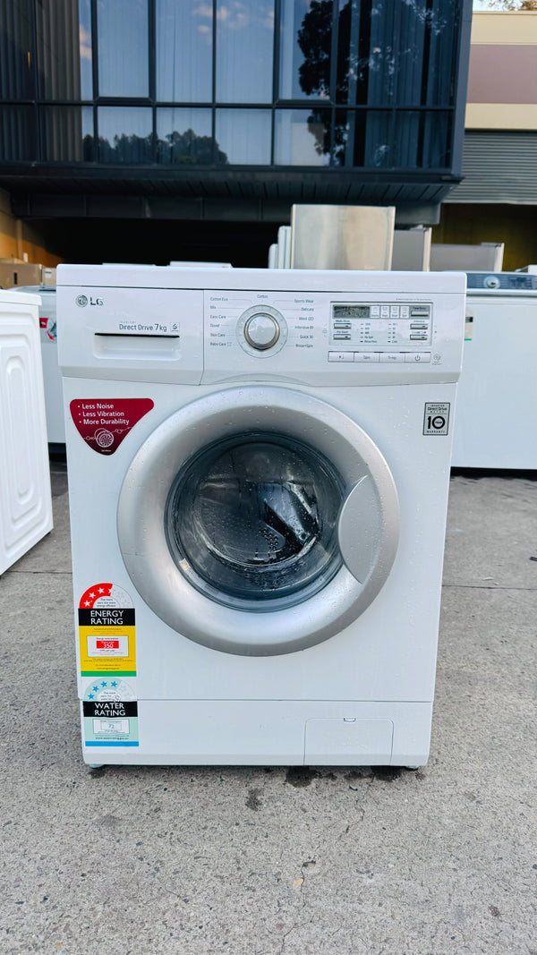 LG 7KGS FRONT LOADER WASHING MACHINE