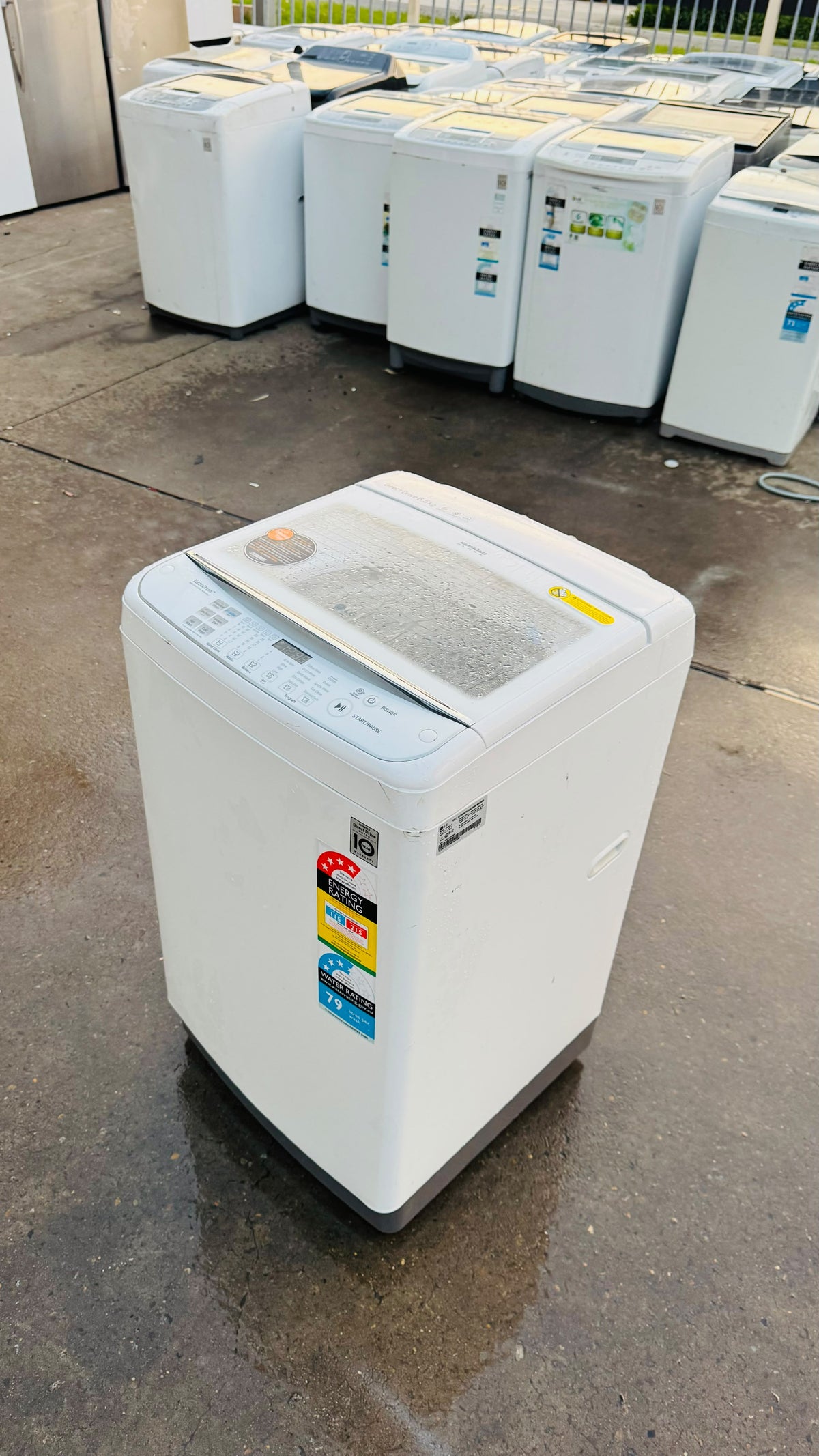 LG 6.5KGS TOP LOADER WASHING MACHINE