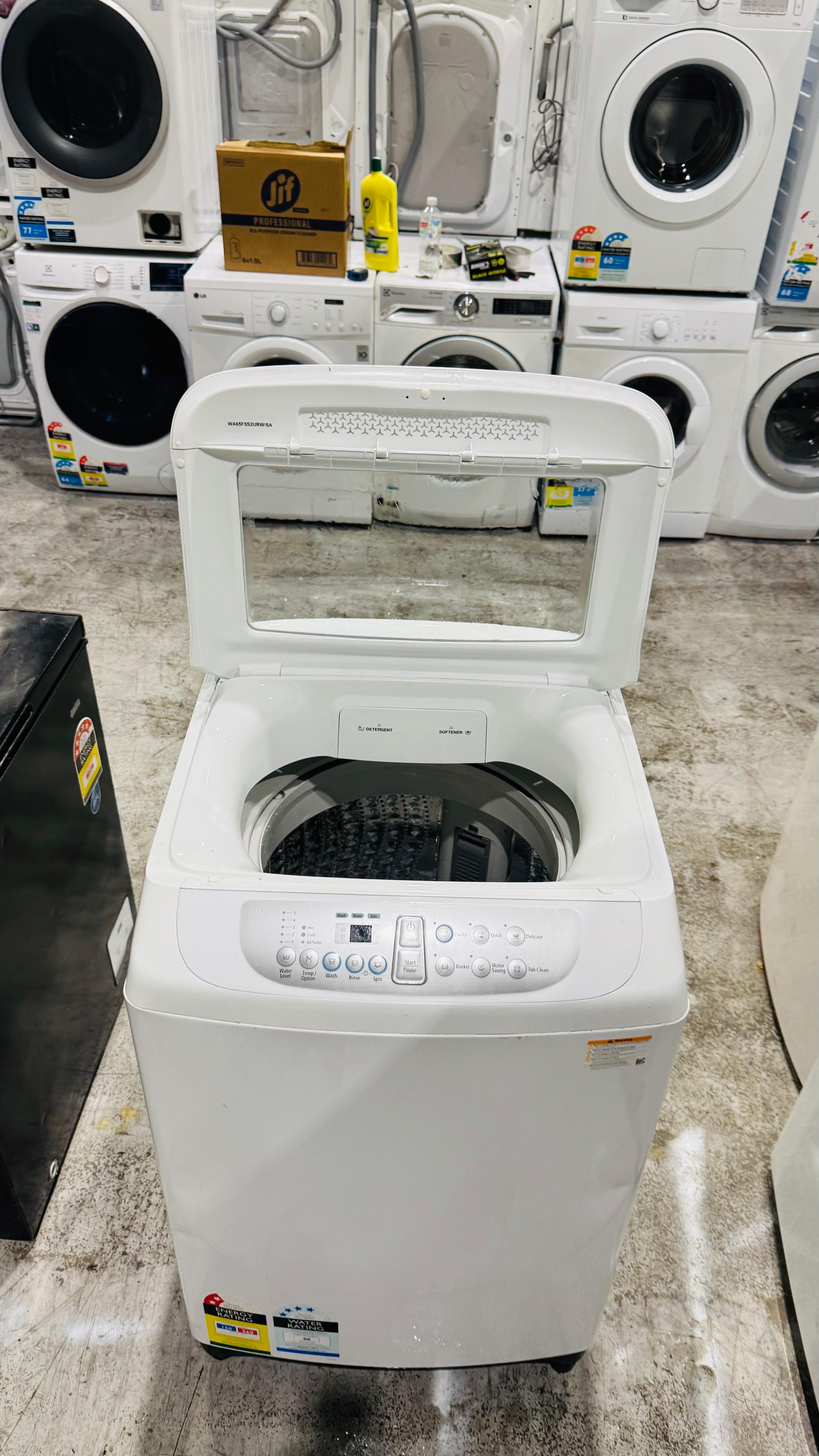 SAMSUNG 6.5 KGS TOP LOADER WASHING MACHINE