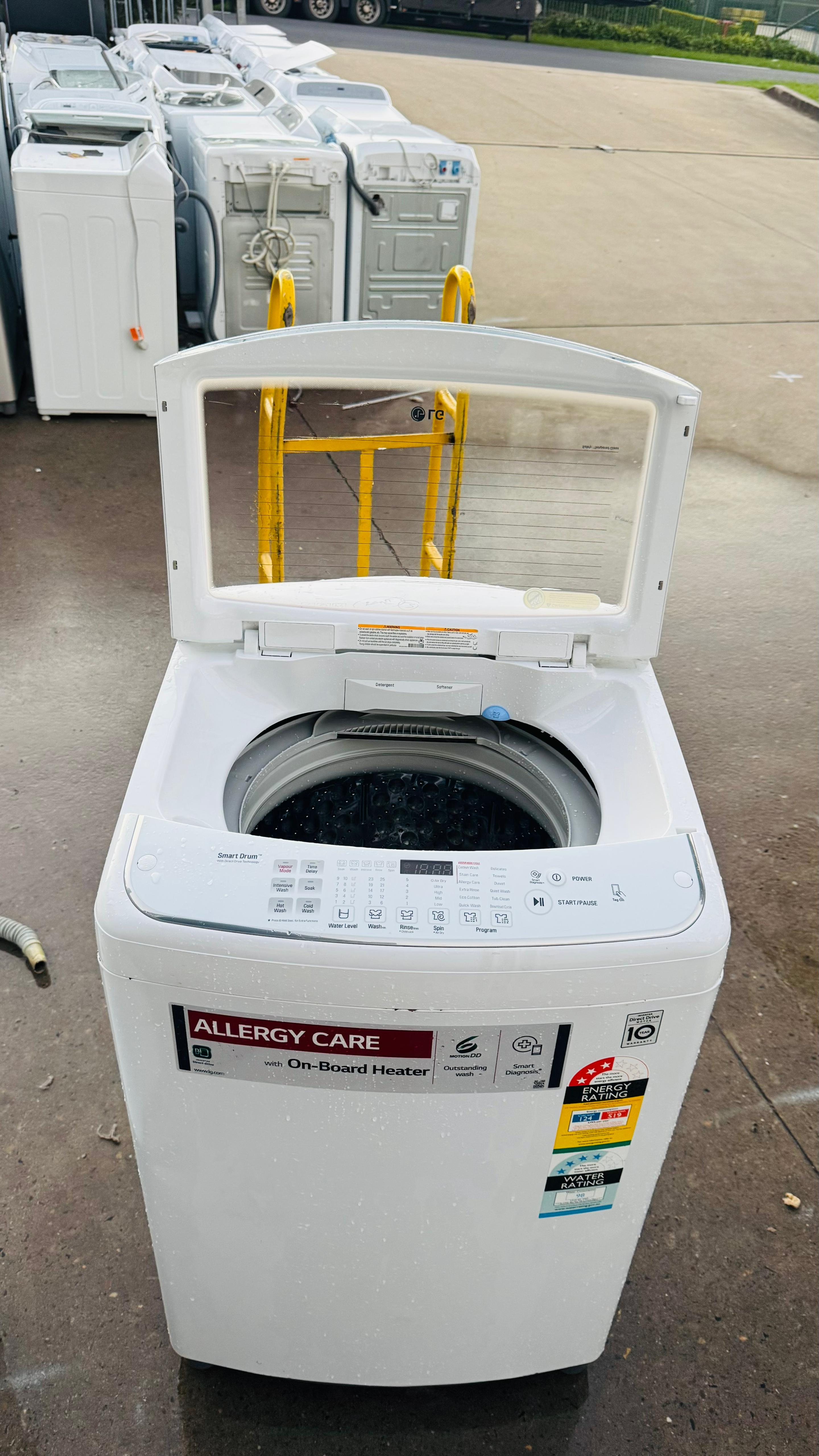 LG 9.5KGS TOP LOADER WASHING MACHINE