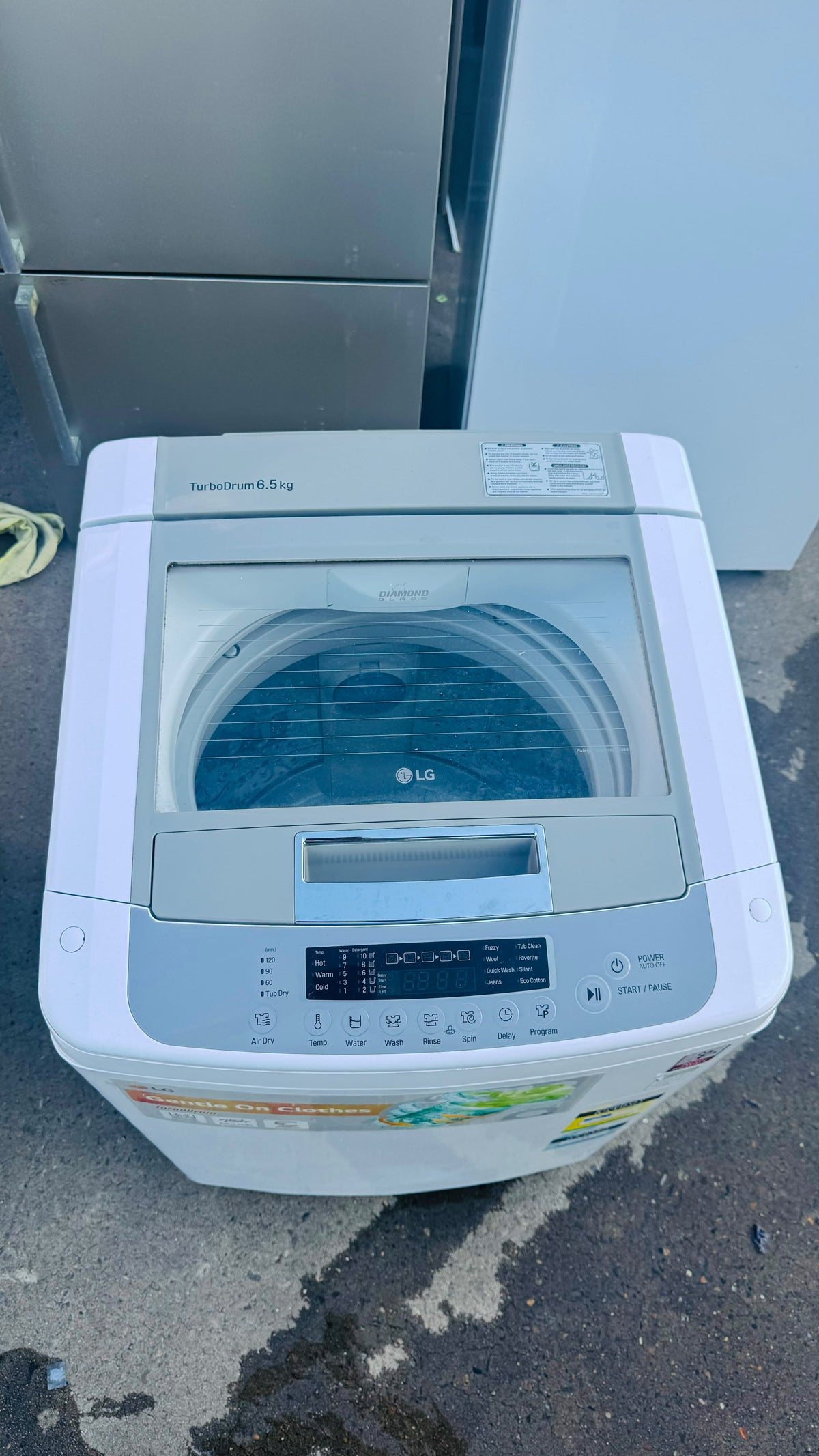 LG 6.5KGS TOP LOADER WASHING MACHINE