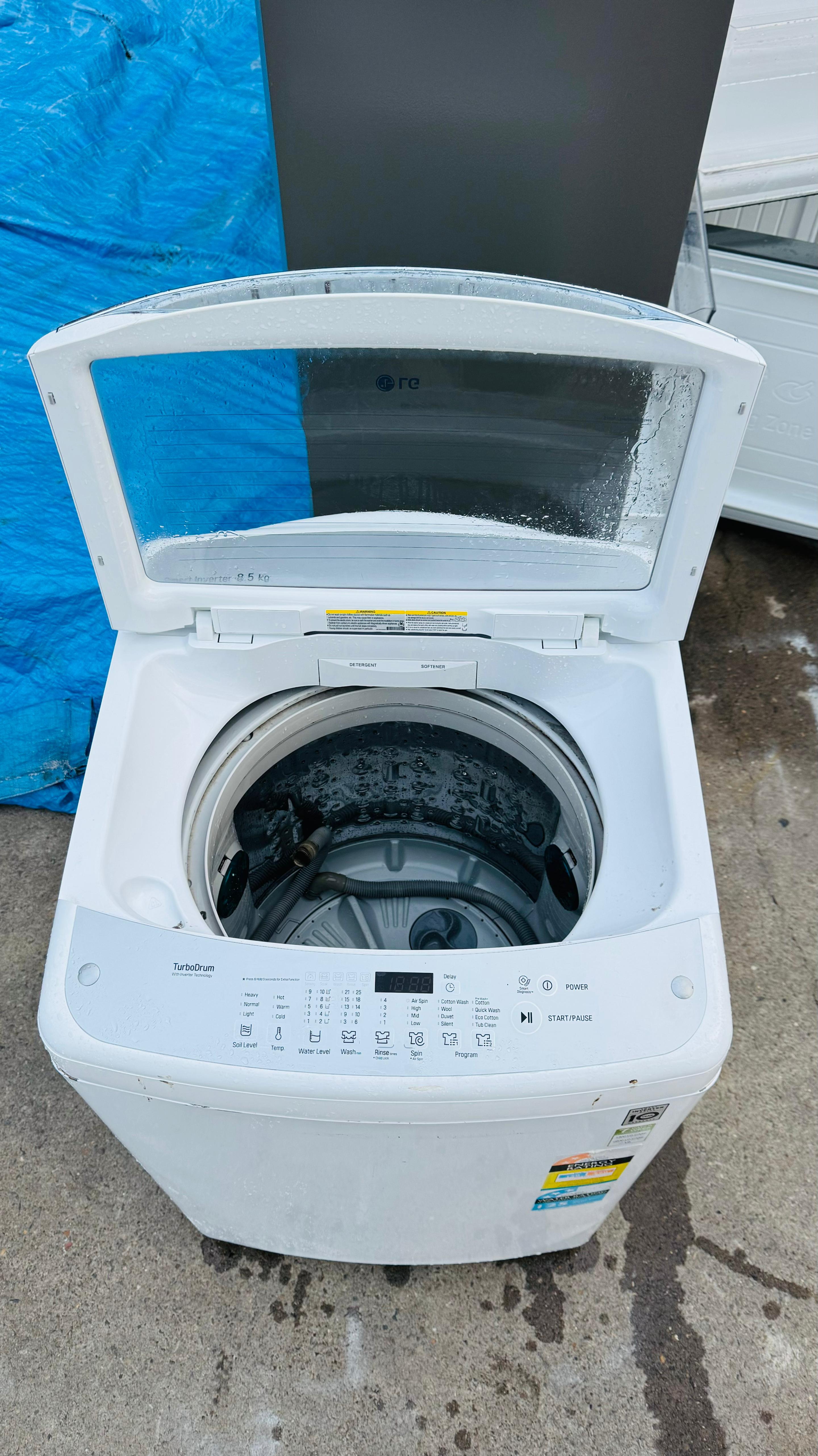 LG 8.5KGS TOP LOADER WASHING MACHINE