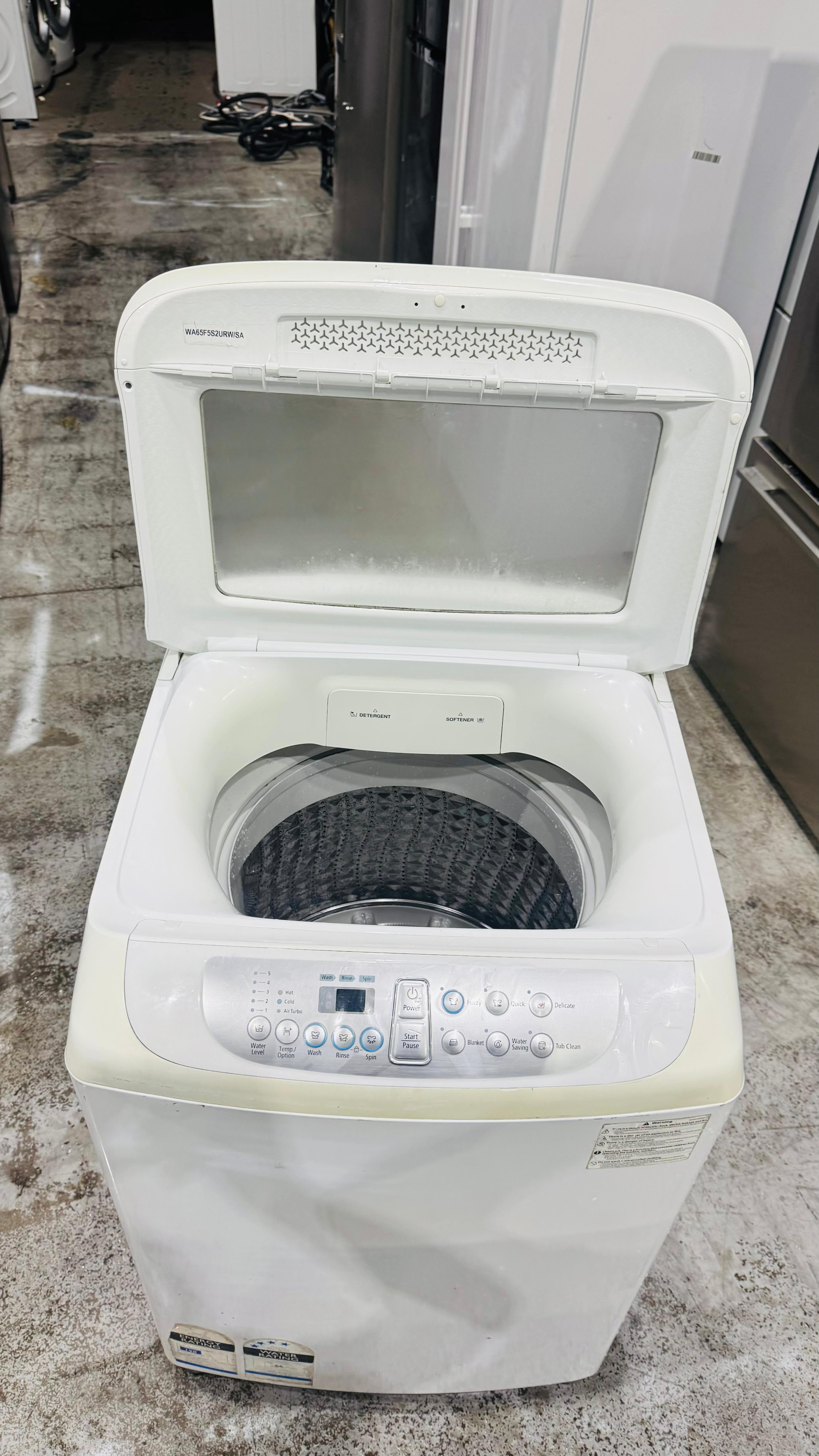 SAMSUNG 6.5 KGS TOP LOADER WASHING MACHINE