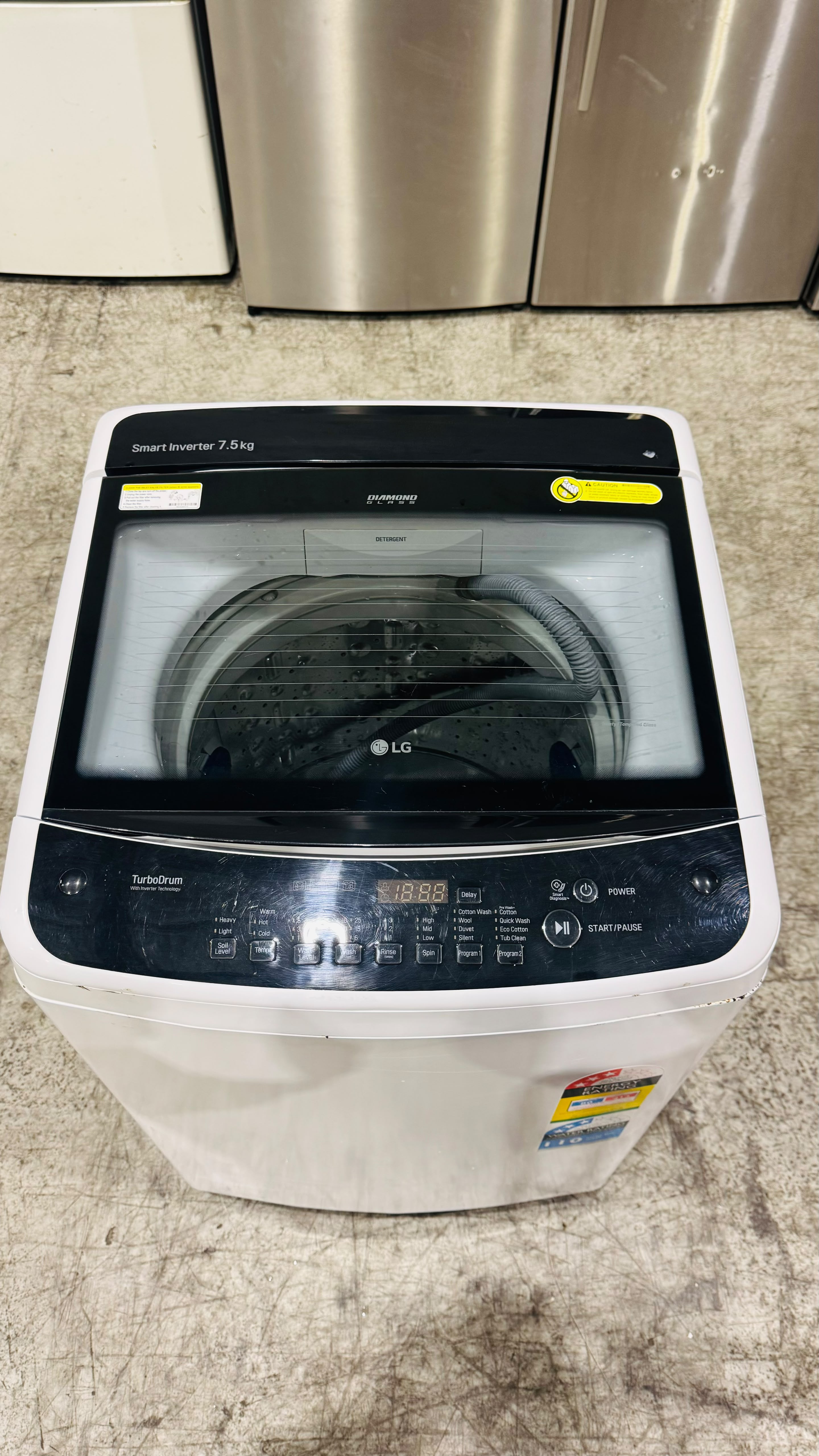 LG 7.5KGS TOP LOADER WASHING MACHINE