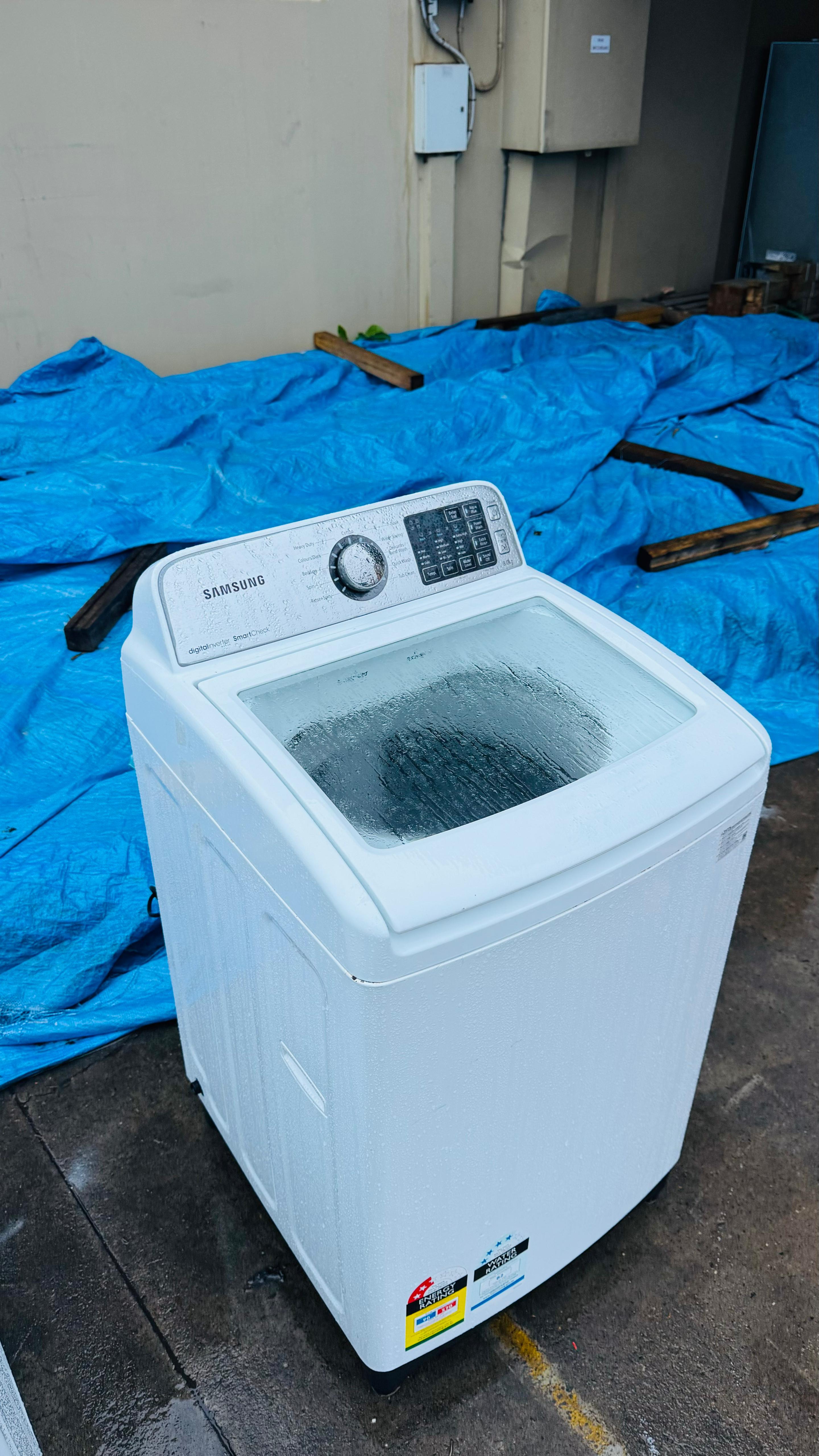 SAMSUNG 8KGS TOP LOADER WASHING MACHINE
