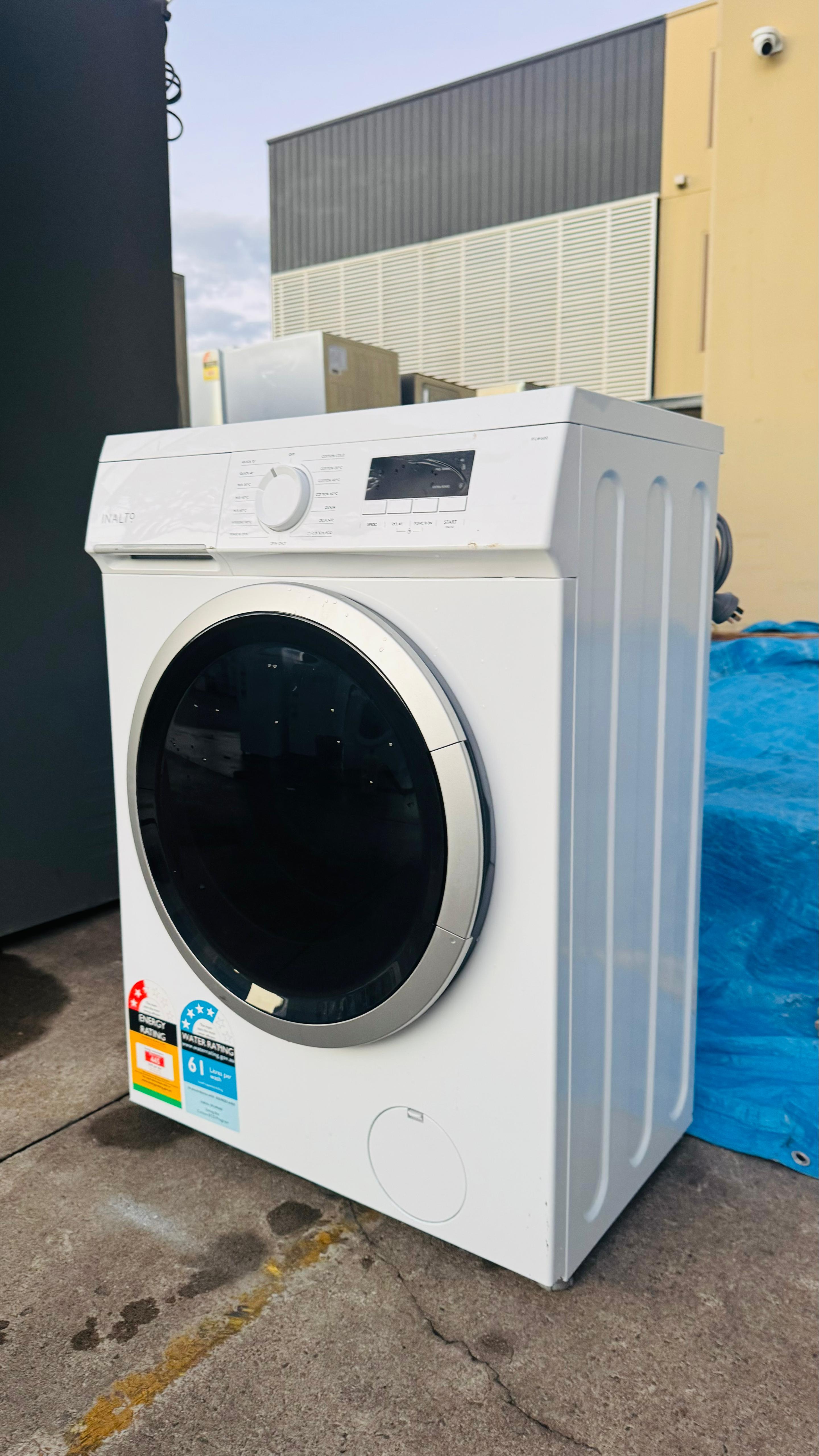 INALTO 6KGS FRONT LOADER WASHING MACHINE