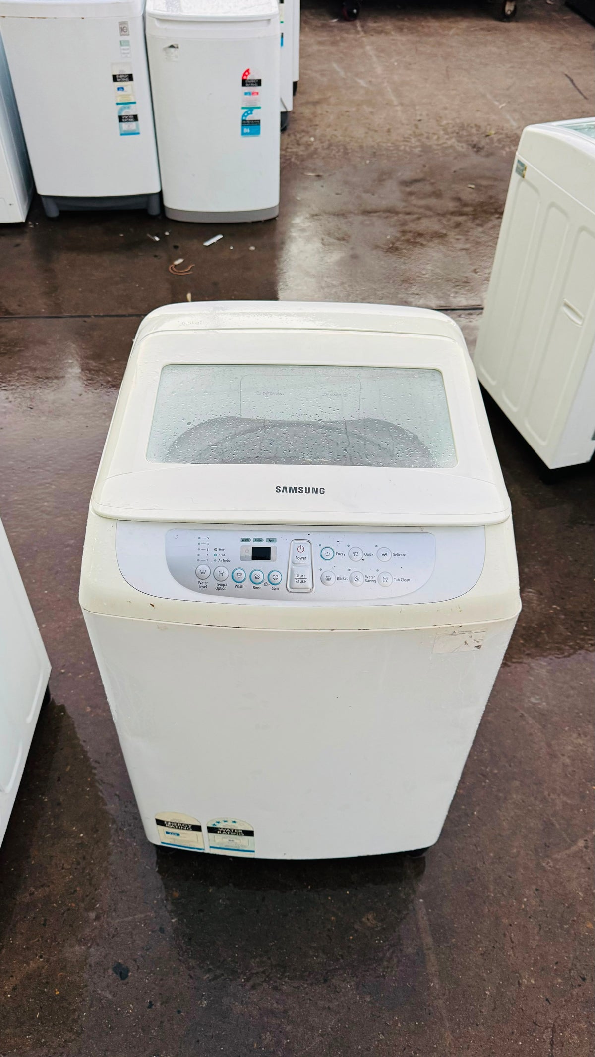 SAMSUNG 6.5KGS TOP LOADER WASHING MACHINE