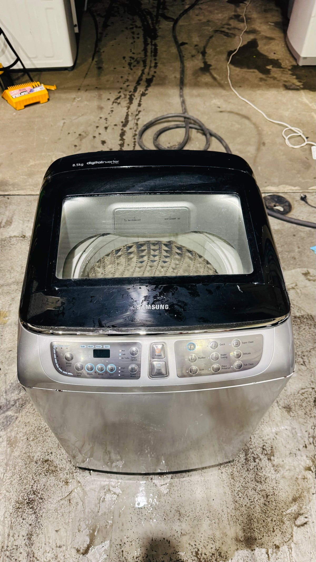 SAMSUNG 8.5KGS TOP LOADER WASHING MACHINE