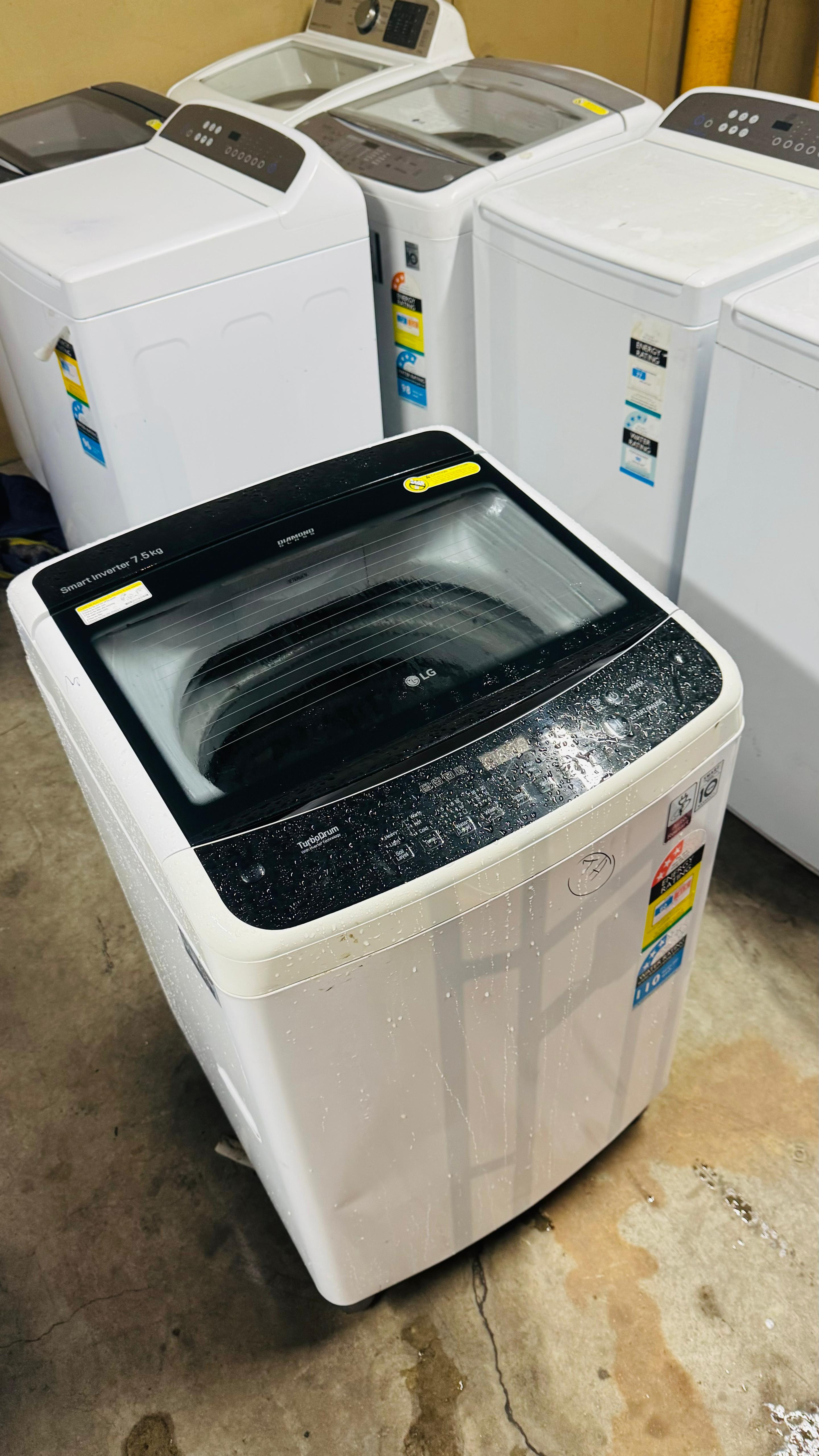 LG 7.5KGS TOP LOADER WASHING MACHINE