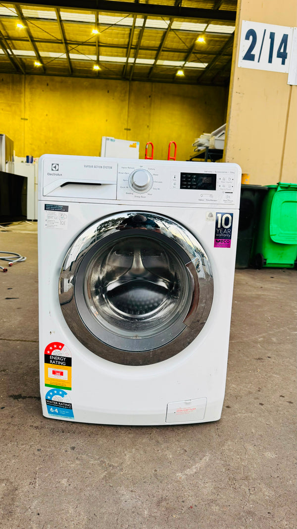 ELECTROLUX 7.5KGS FRONT LOADER WASHING MACHINE