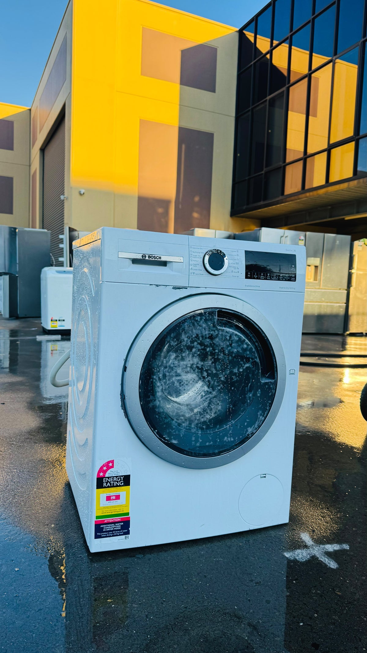 BOSCH 10KGS FRONT LOADER WASHING MACHINE