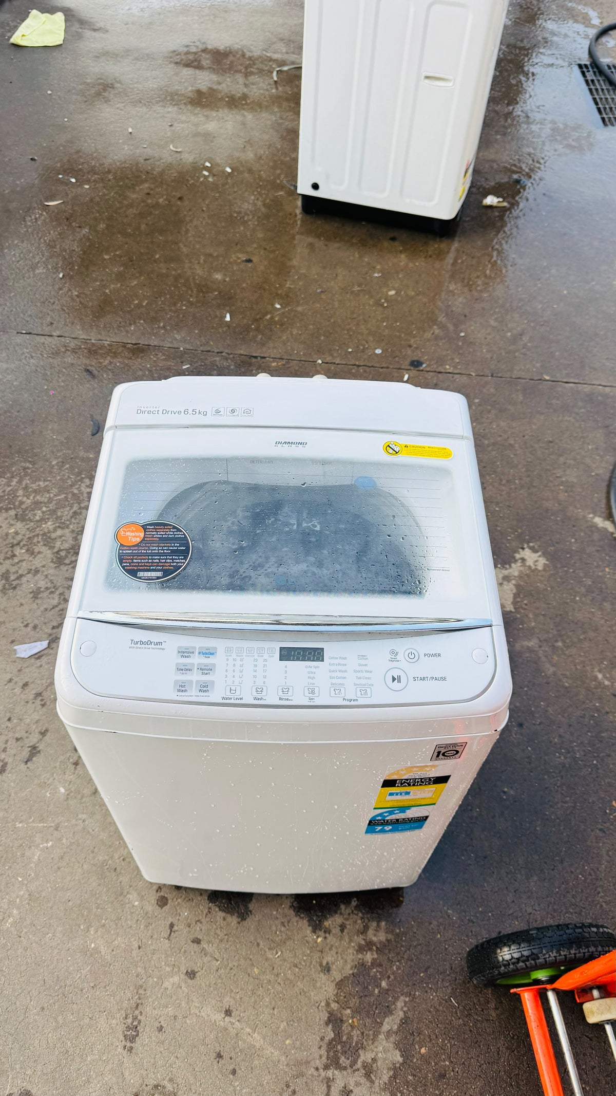 LG 6.5KGS TOP LOADER WASHING MACHINE