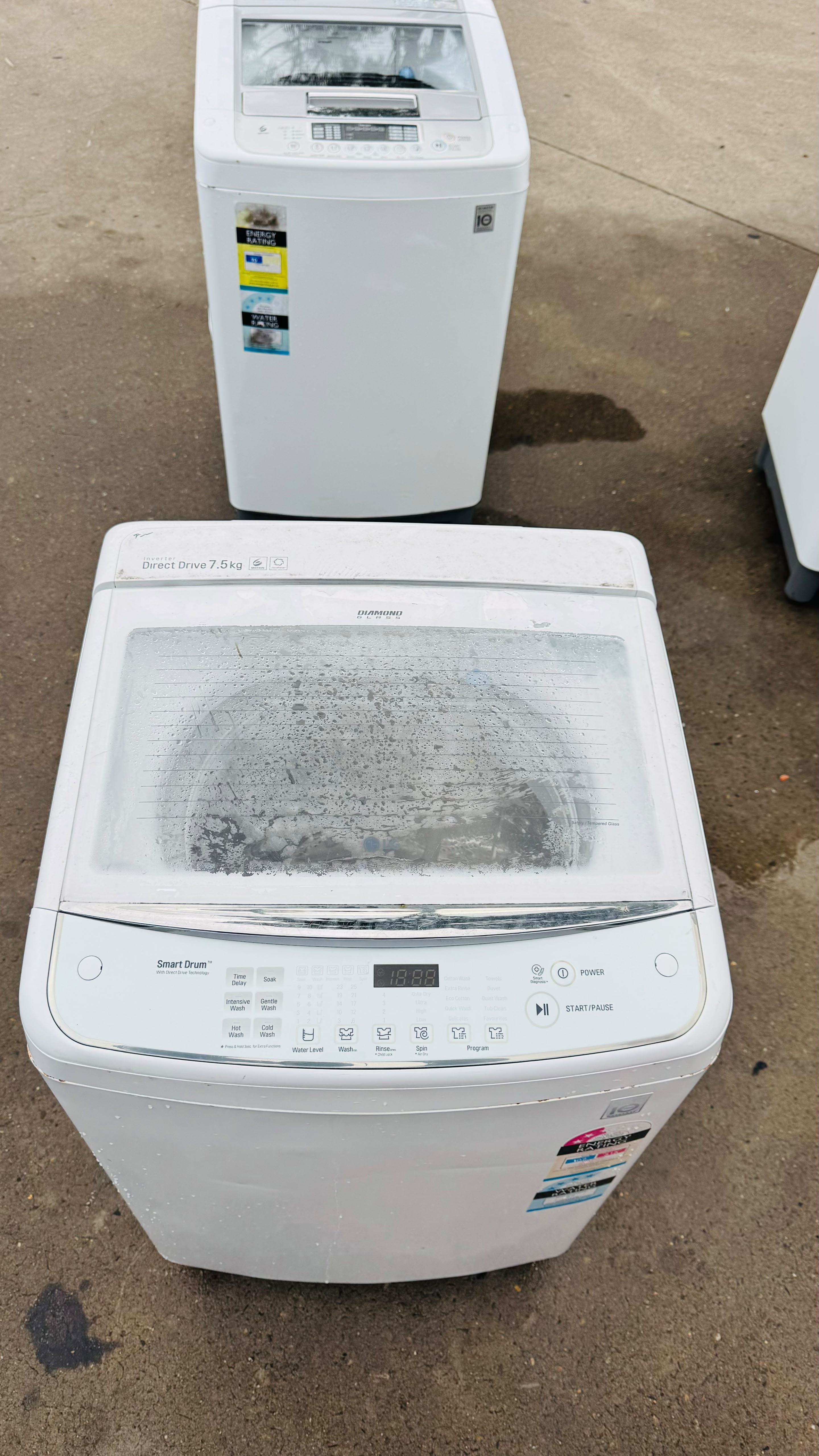 LG 7.5KGS TOP LOADER WASHING MACHINE