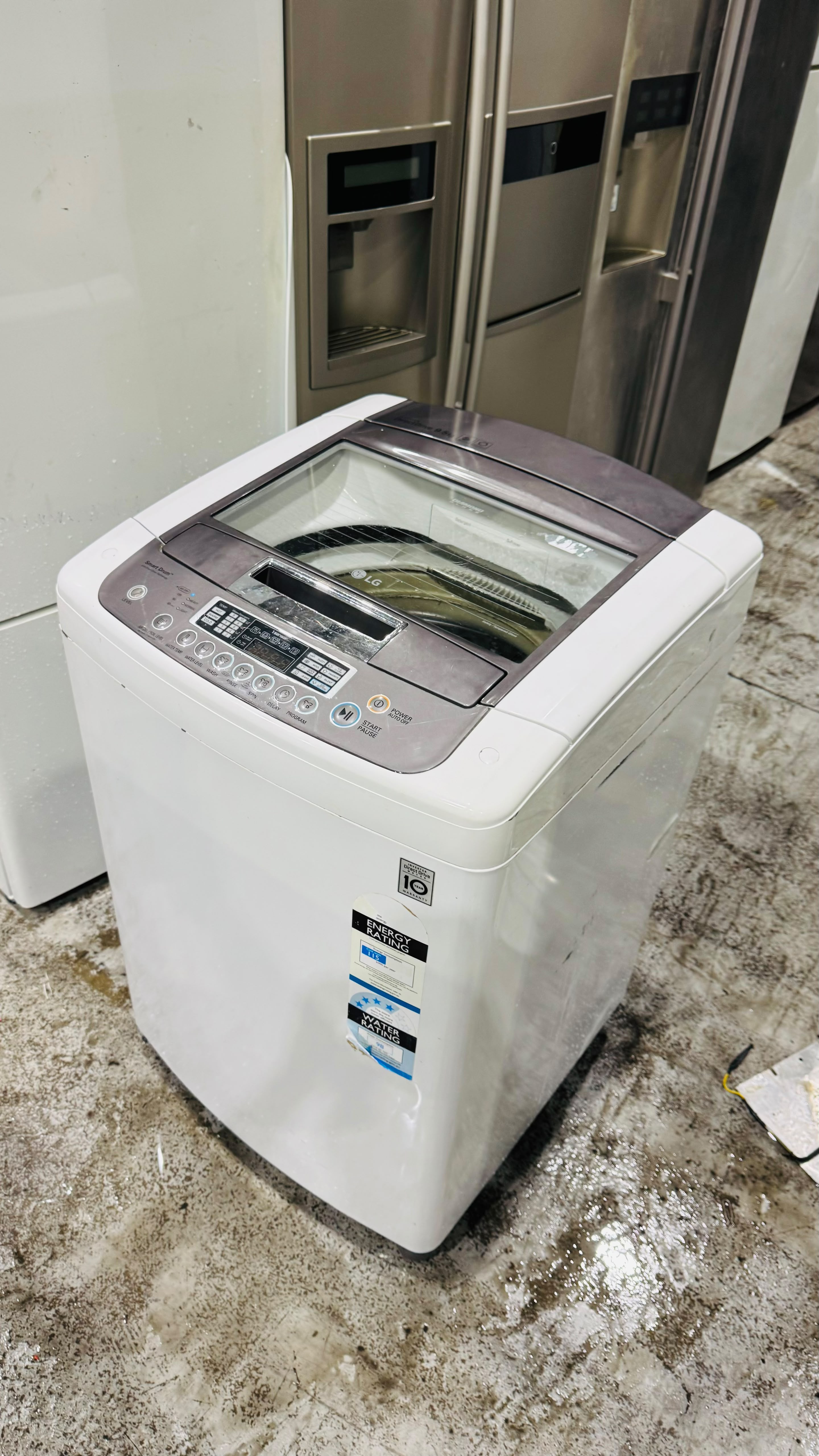 LG 9.5KGS TOP LOADER WASHING MACHINE