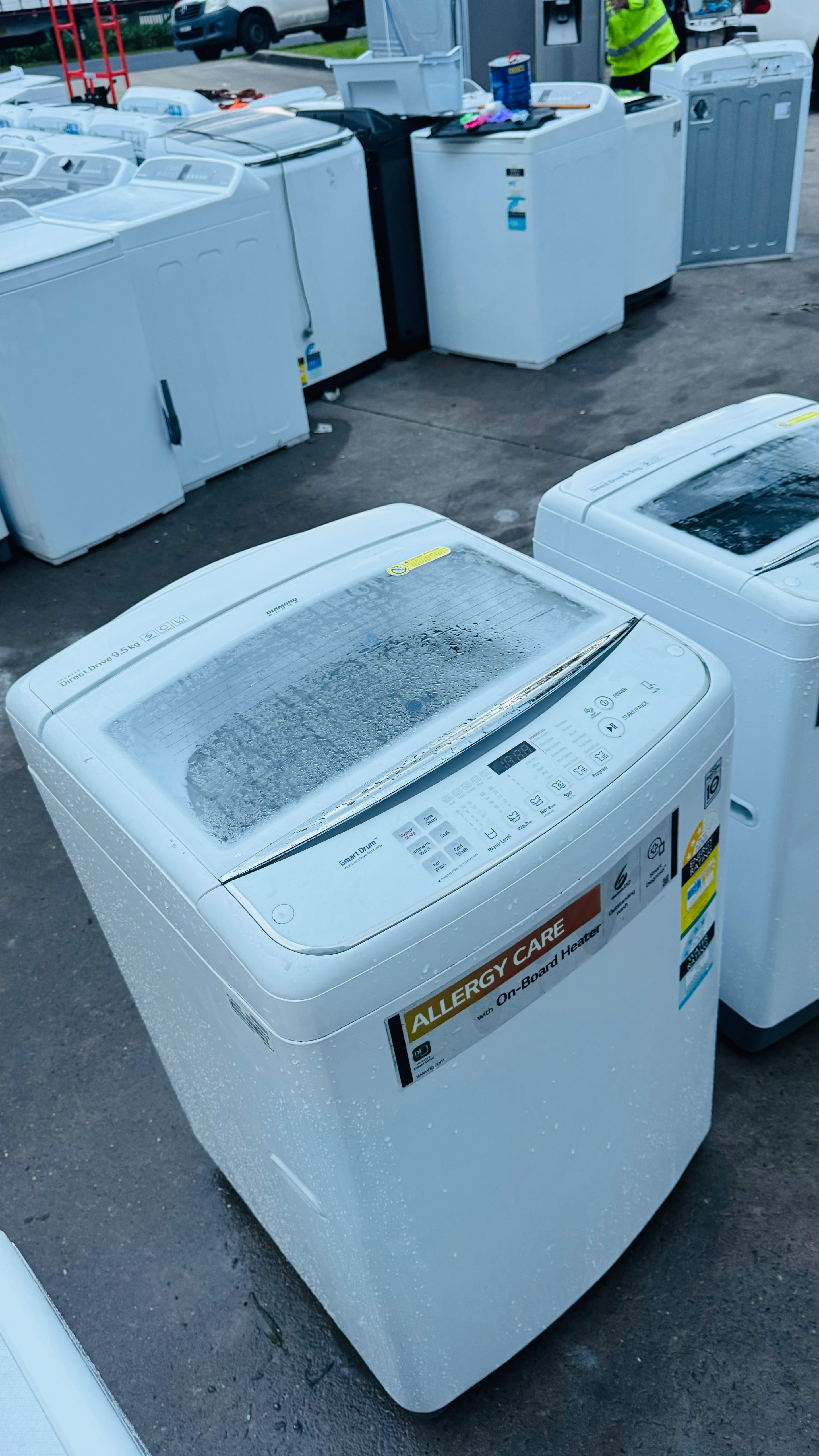 LG 9.5KGS TOP LOADER WASHING MACHINE