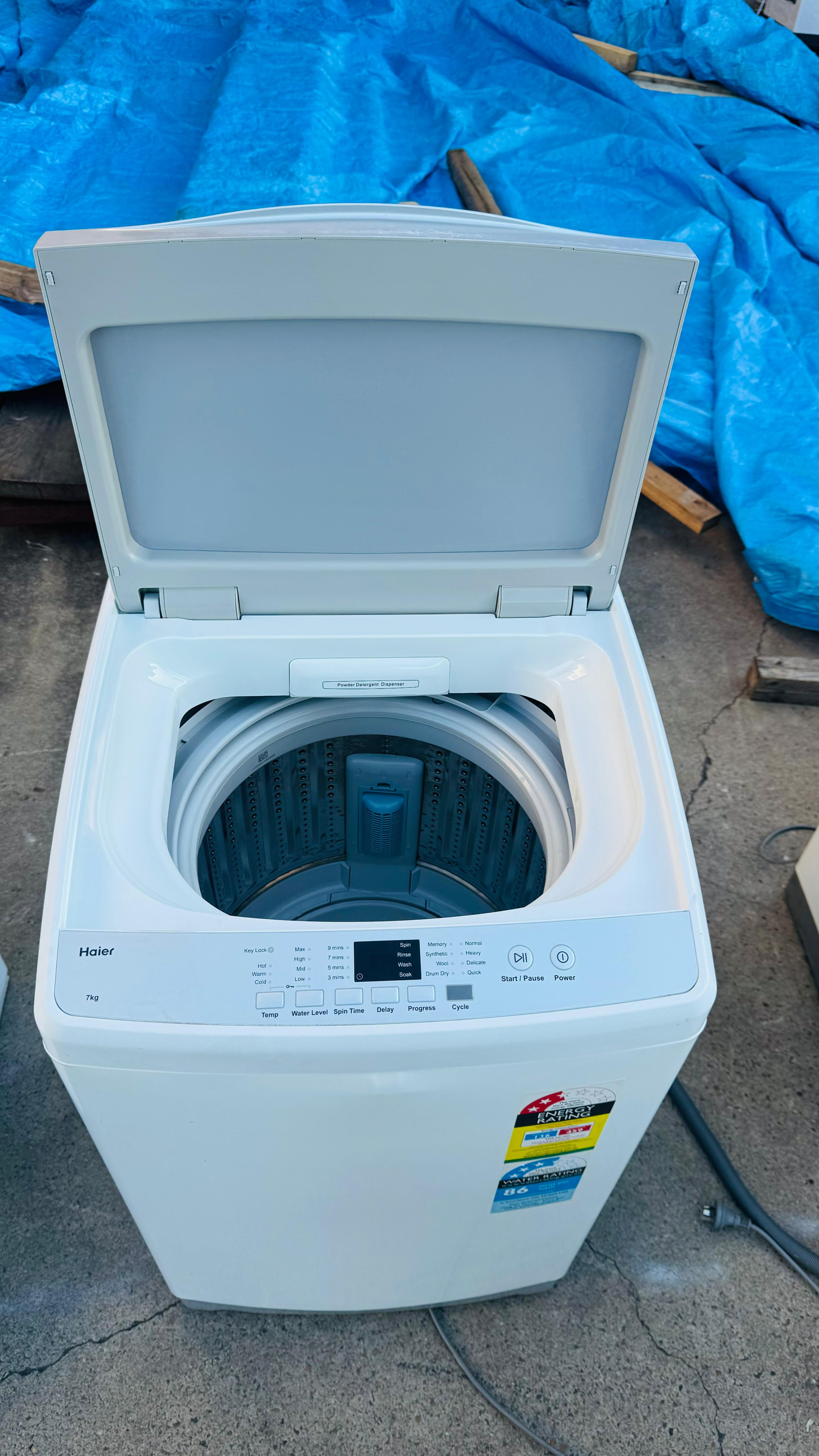 HAIER 7 KGS TOP LOADER WASHING MACHINE