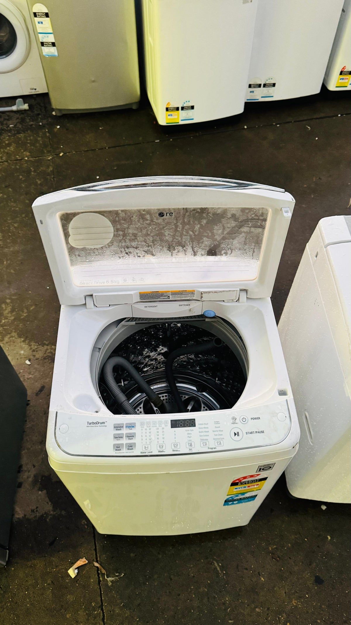 LG 6.5KGS TOP LOADER WASHING MACHINE