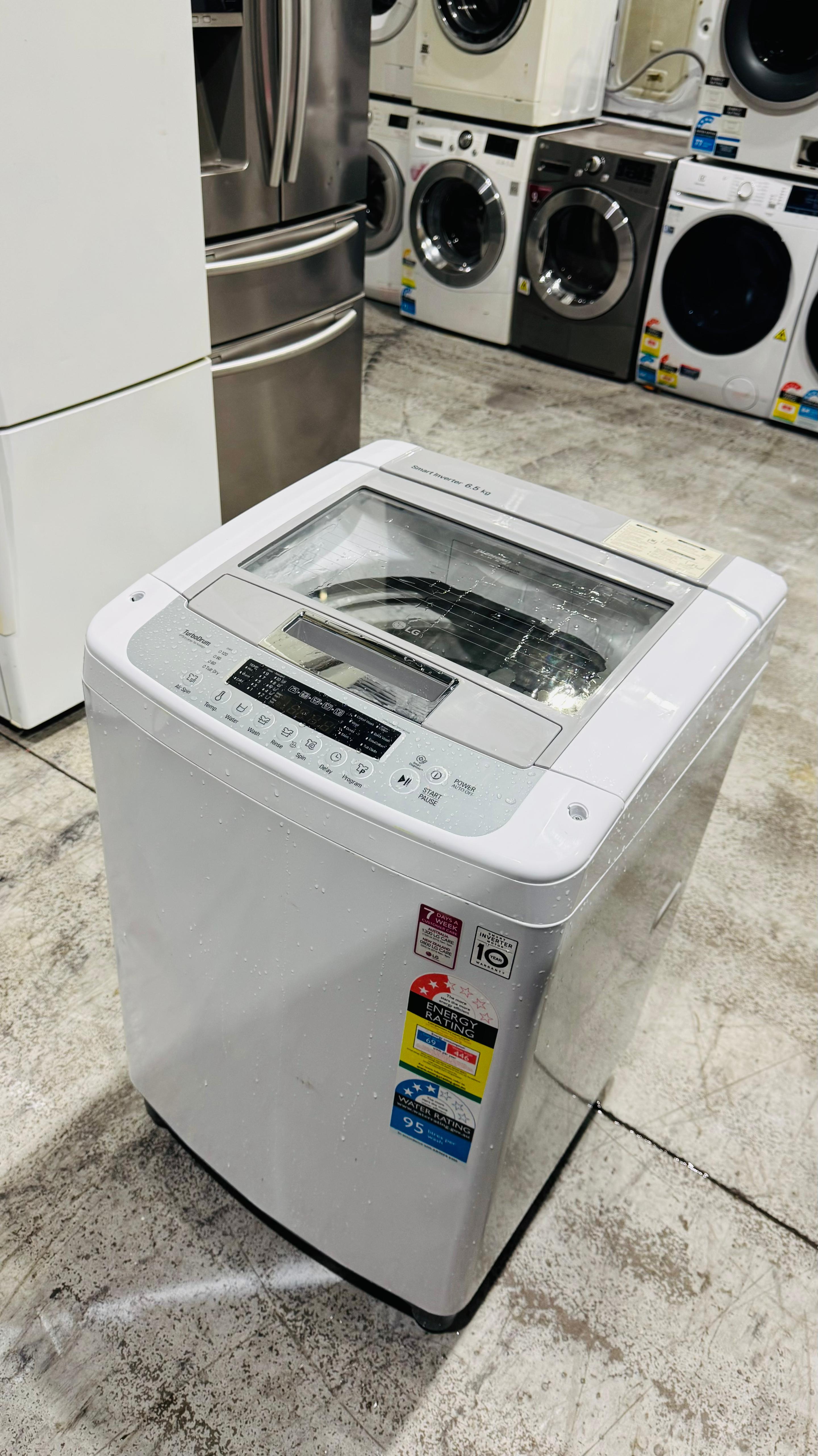 LG 6.5KGS TOP LOADER WASHING MACHINE