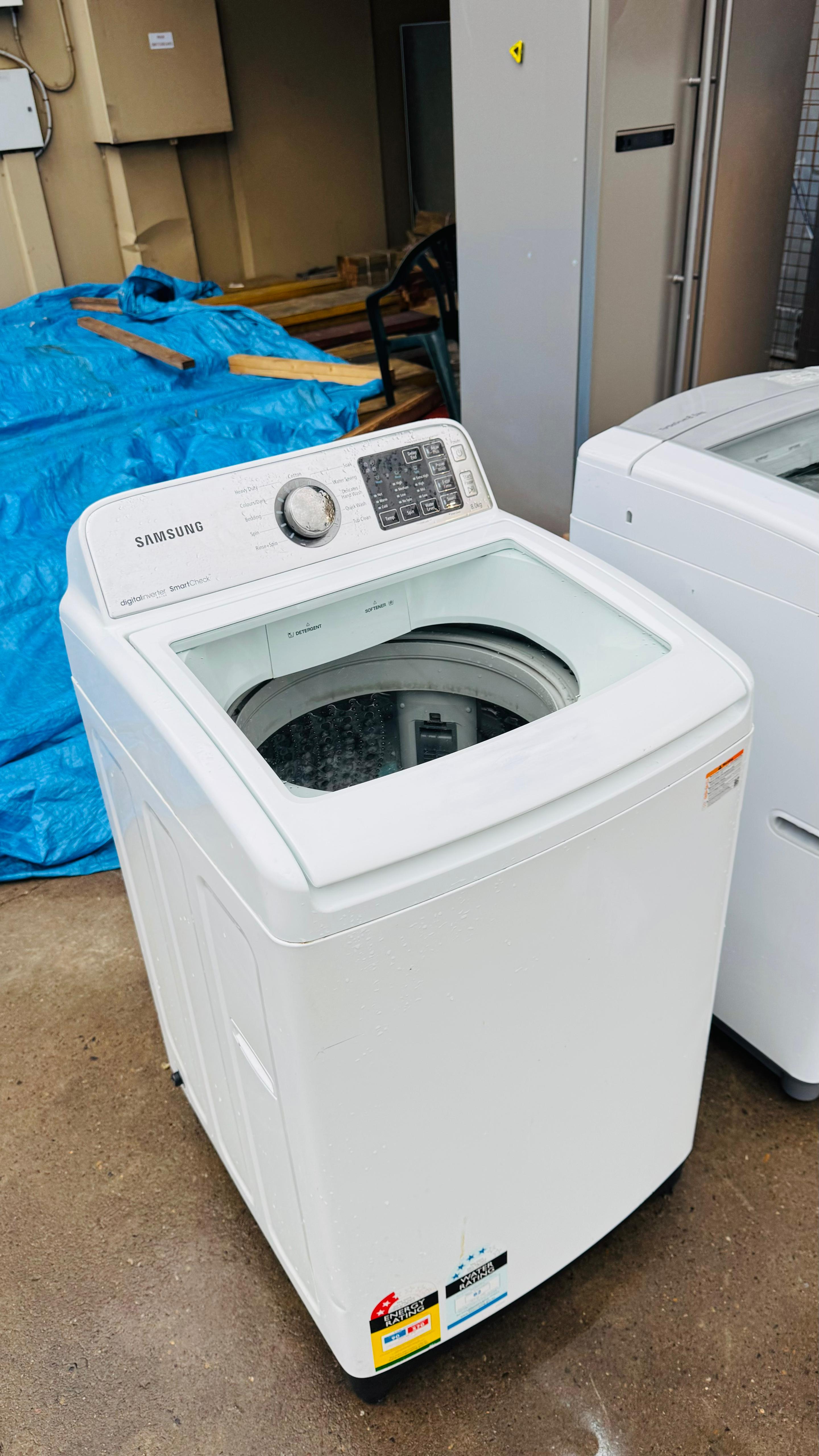 SAMSUNG 8KGS TOP LOADER WASHING MACHINE